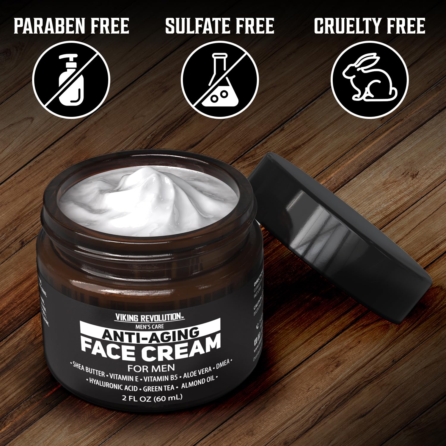 Foto 7 pulgar | Crema Facial Viking Revolution Antienvejecimiento Para Hombre 60 Ml - Venta Internacional.