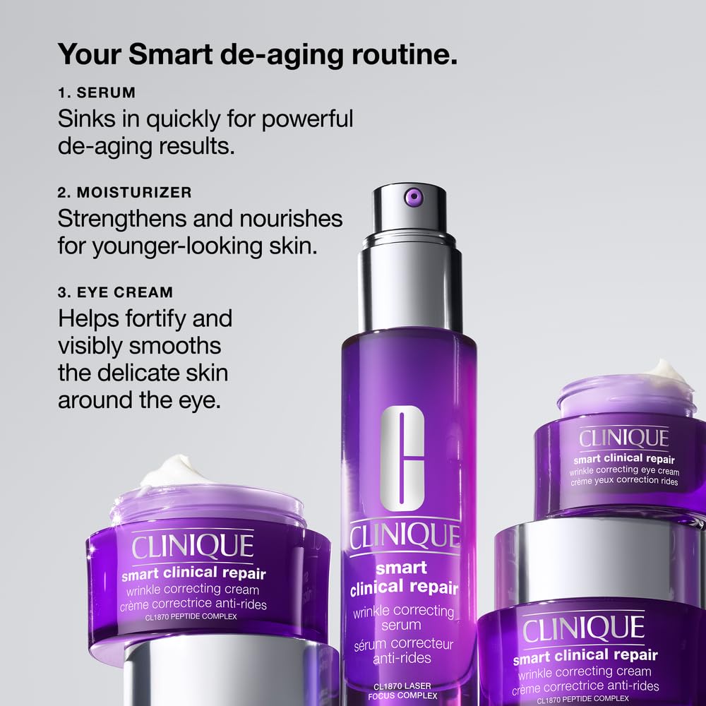 Foto 7 pulgar | Crema Facial Clinique Smart Clinical Repair Wrinkle 75 Ml - Venta Internacional.
