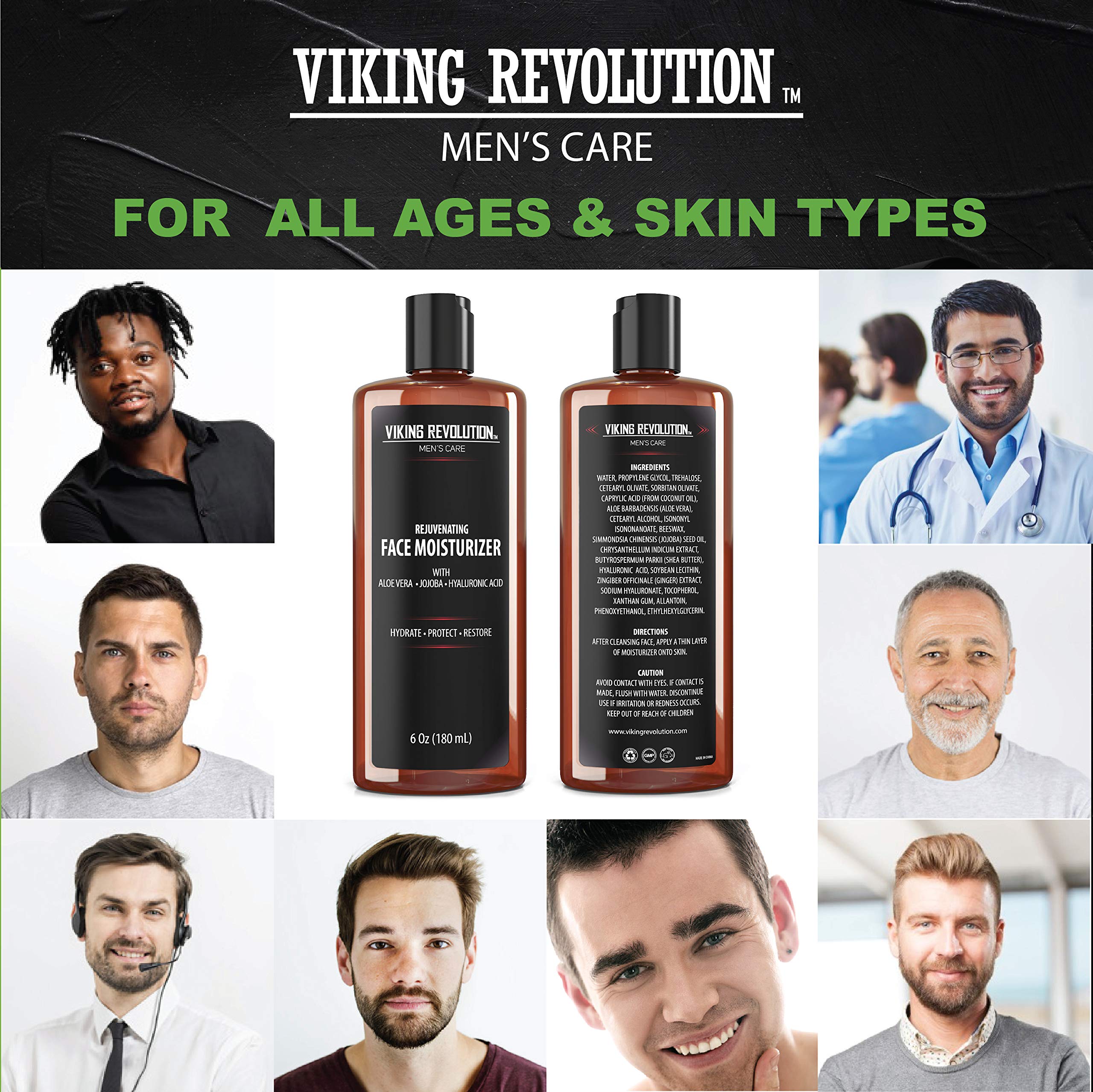 Foto 7 pulgar | Crema Hidratante Viking Revolution Skincare Antiarrugas - Venta Internacional.