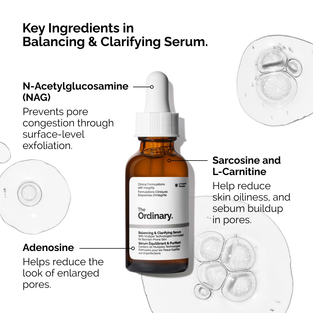 Foto 4 | Sérum The Ordinary Balancing & Clarifying De 30 Ml Para El Control De La Grasa - Venta Internacional.