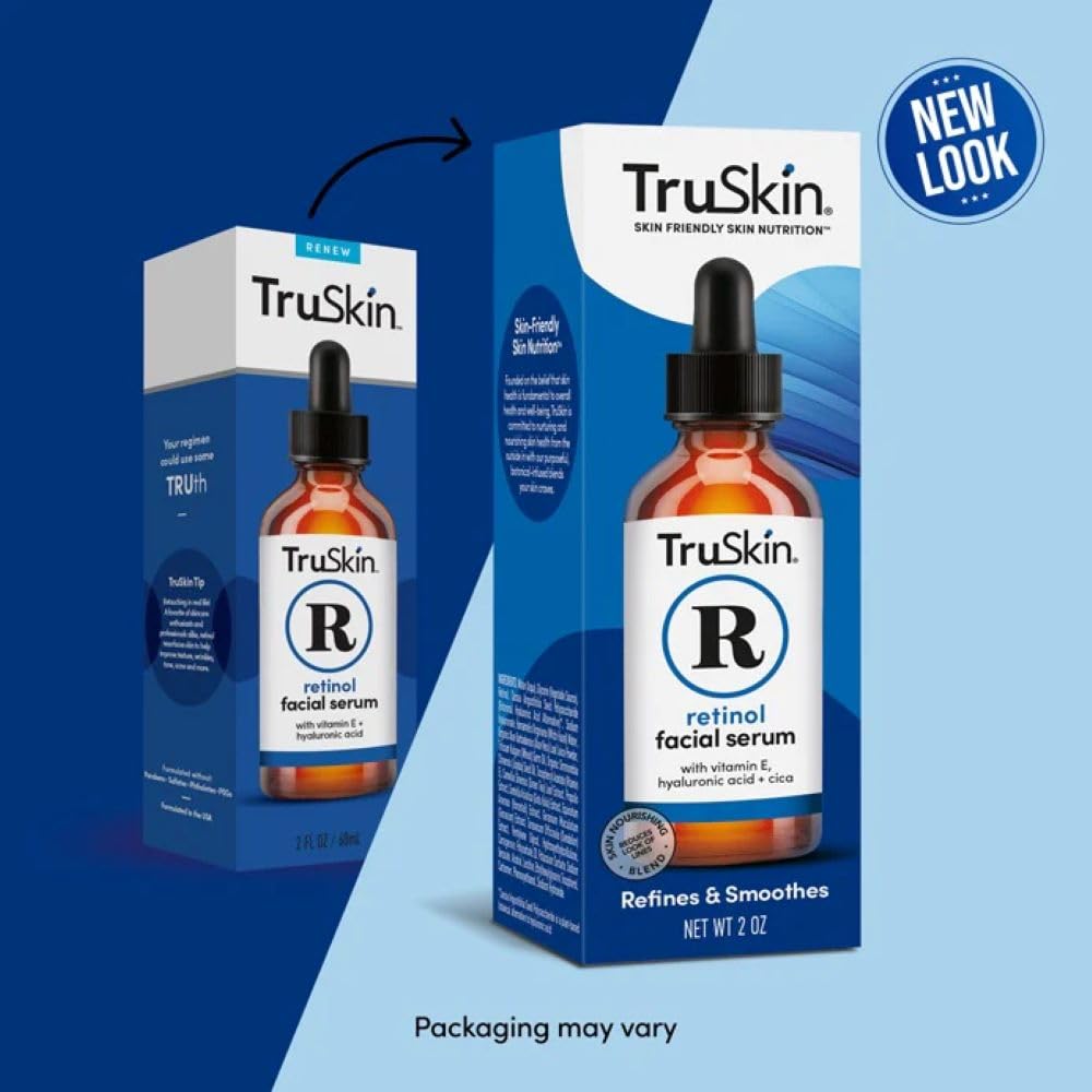 Foto 3 pulgar | Sérum Truskin Retinol Para Rostro Antienvejecimiento, 60 Ml, Con Ácido Hialurónico - Venta Internacional.