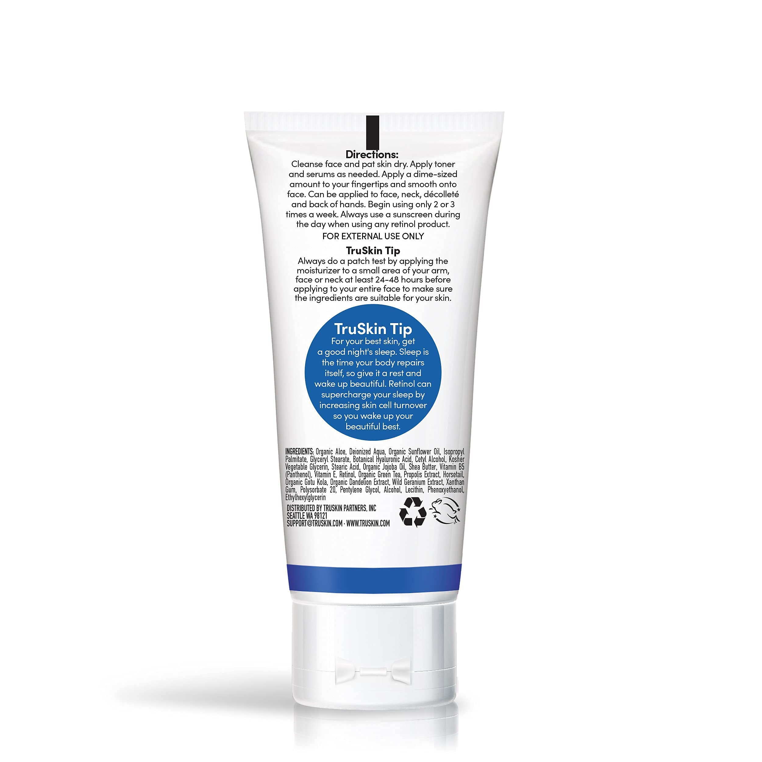 Foto 4 pulgar | Crema Hidratante Truskin Retinol Face 60 Ml Con Ácido Hialurónico Y Vitamina E - Venta Internacional.