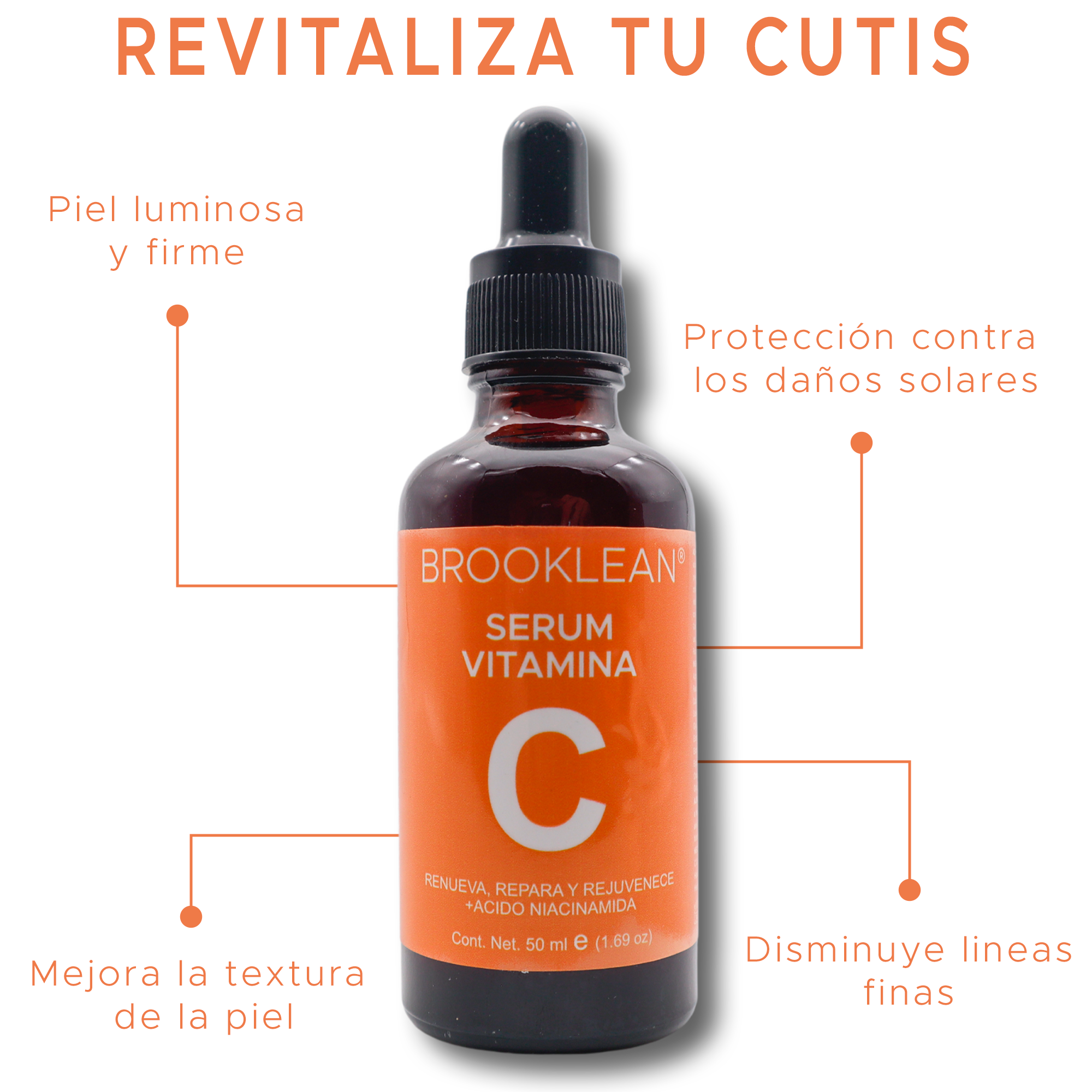 Brooklean Serum Con Vitamina C