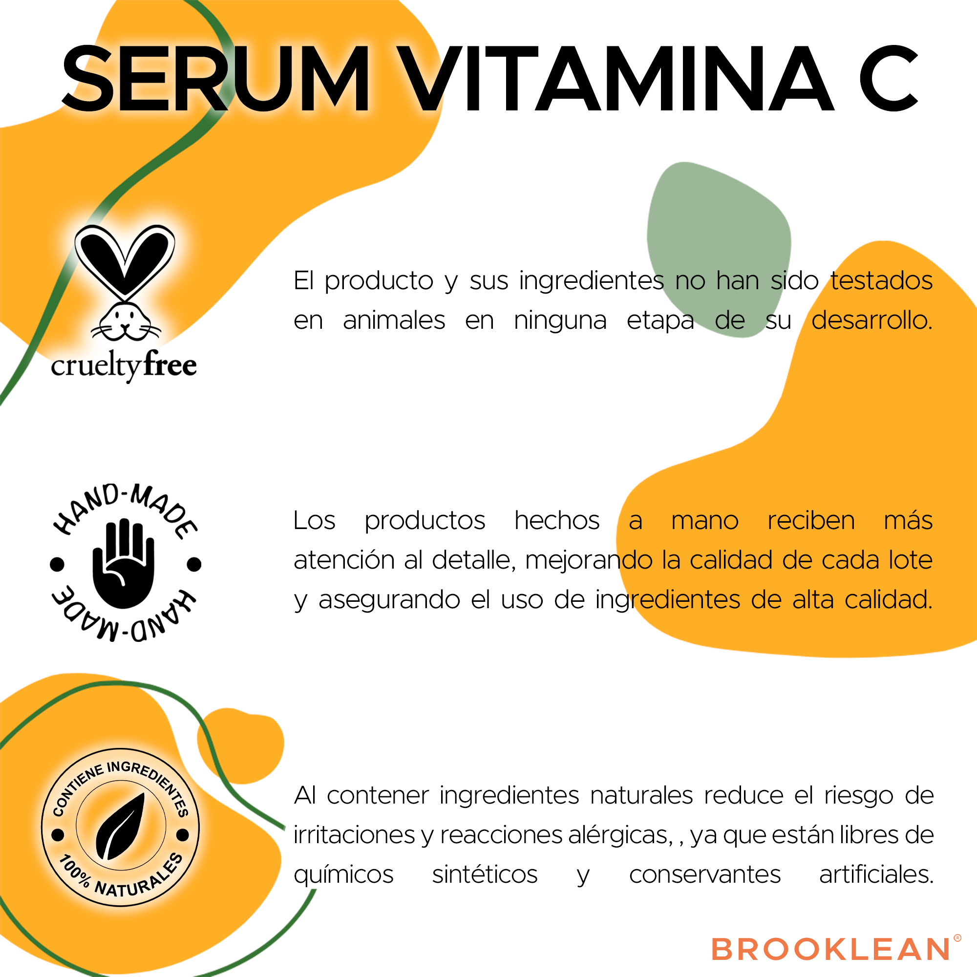 Foto 8 pulgar | Brooklean Serum Con Vitamina C