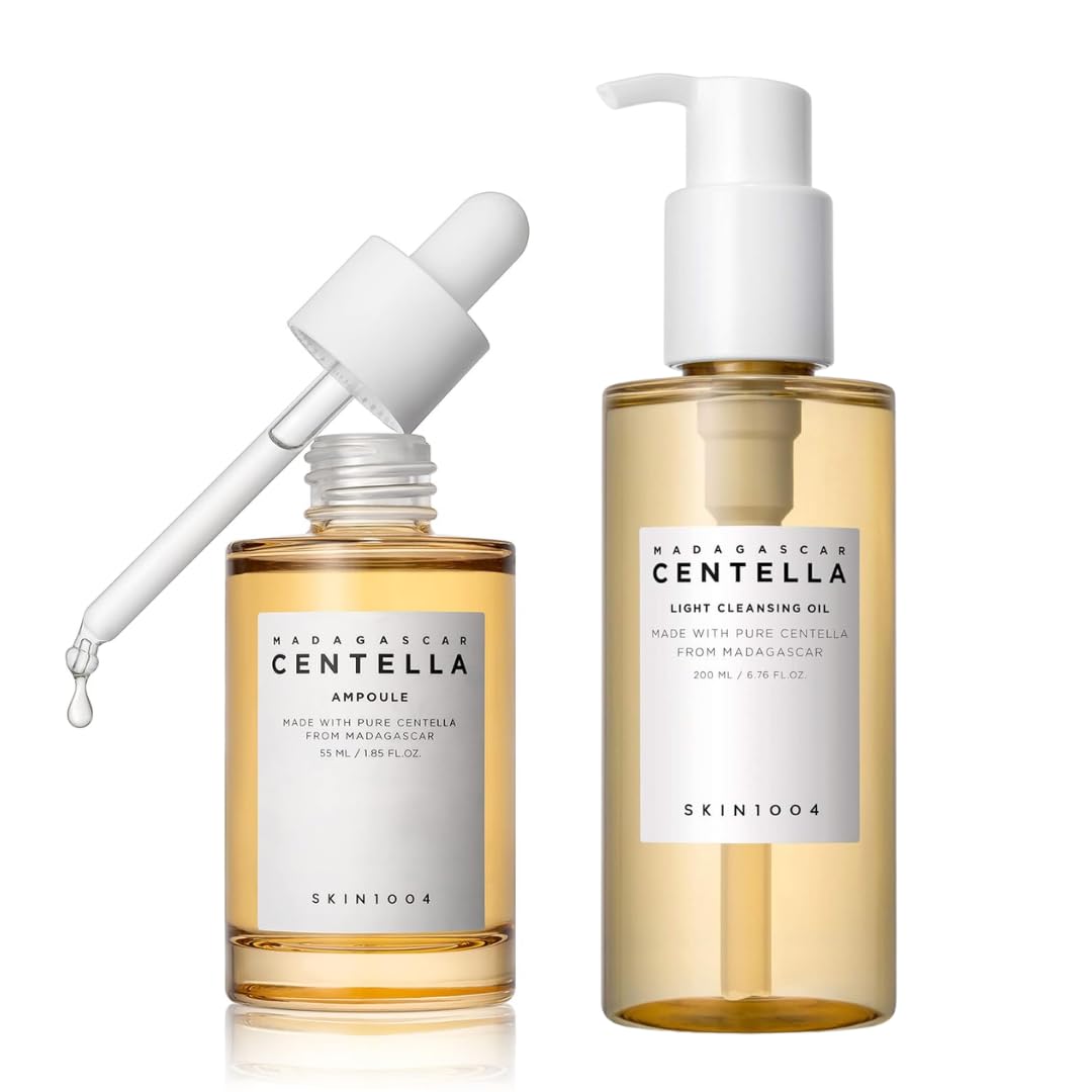 Bundle Skin1004 Ampolla De Centella De Madagascar De 55 Ml Más Aceite Limpiador De 200 Ml - Venta Internacional.