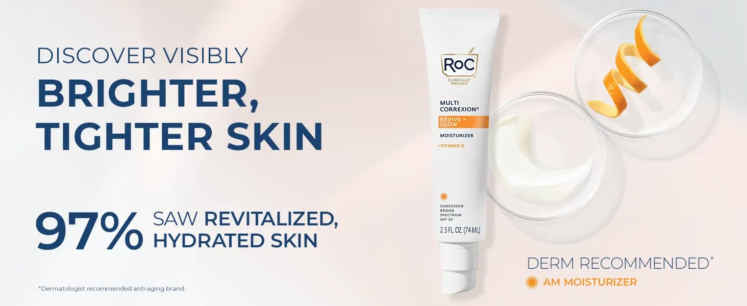 Foto 5 pulgar | Crema Hidratante Roc Multi Correxion Revive + Glow Con Vitamina C Spf30 - Venta Internacional.