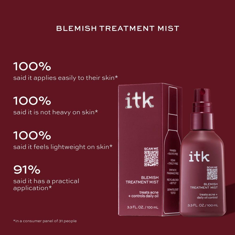 Foto 4 pulgar | Tratamiento Antimanchas Para Manchas Itk, Ácido Salicílico Bha, 100 Ml - Venta Internacional.