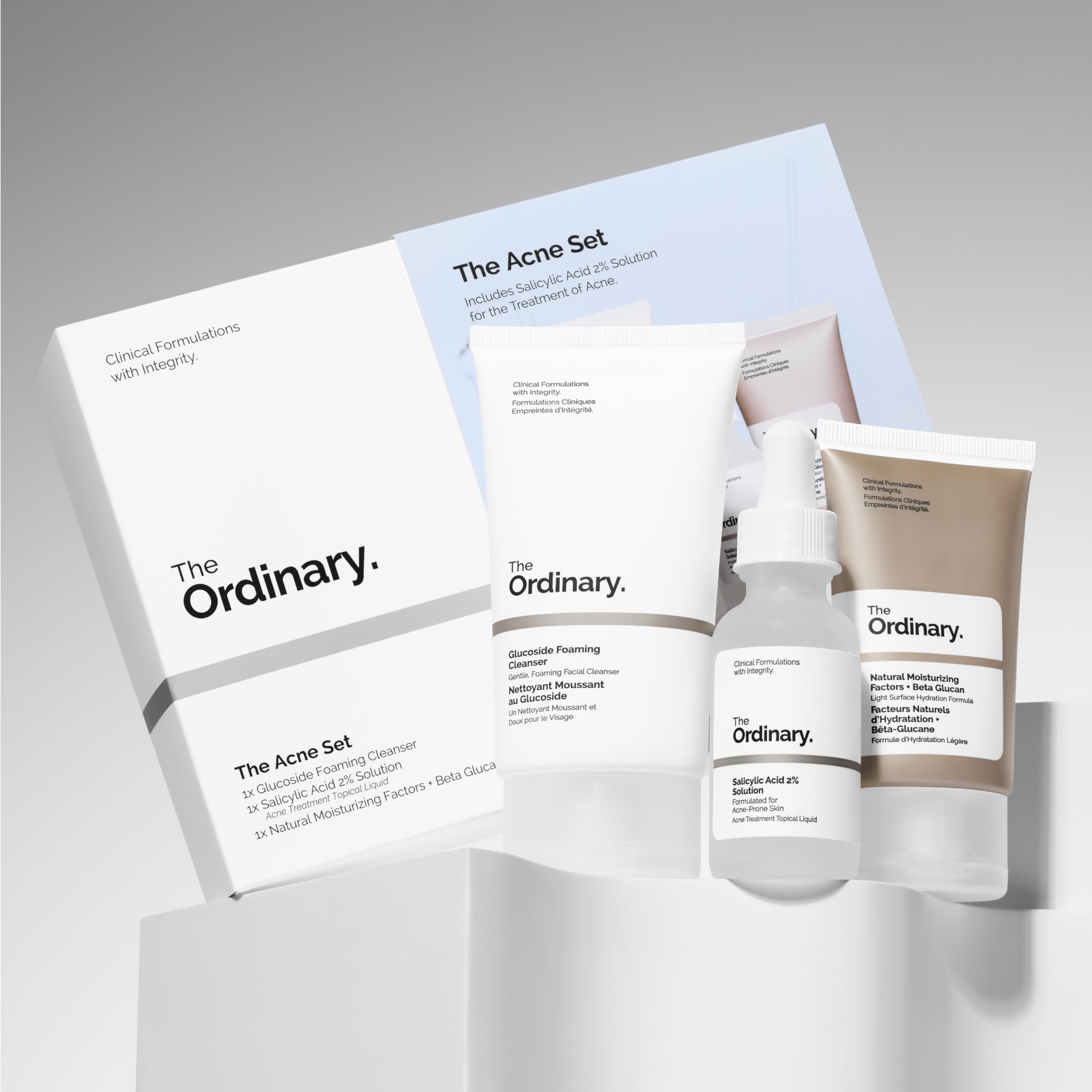 Foto 4 | Set De Cuidado De La Piel The Ordinary Acne 3-step Con Ácido Salicílico Al 2% - Venta Internacional.
