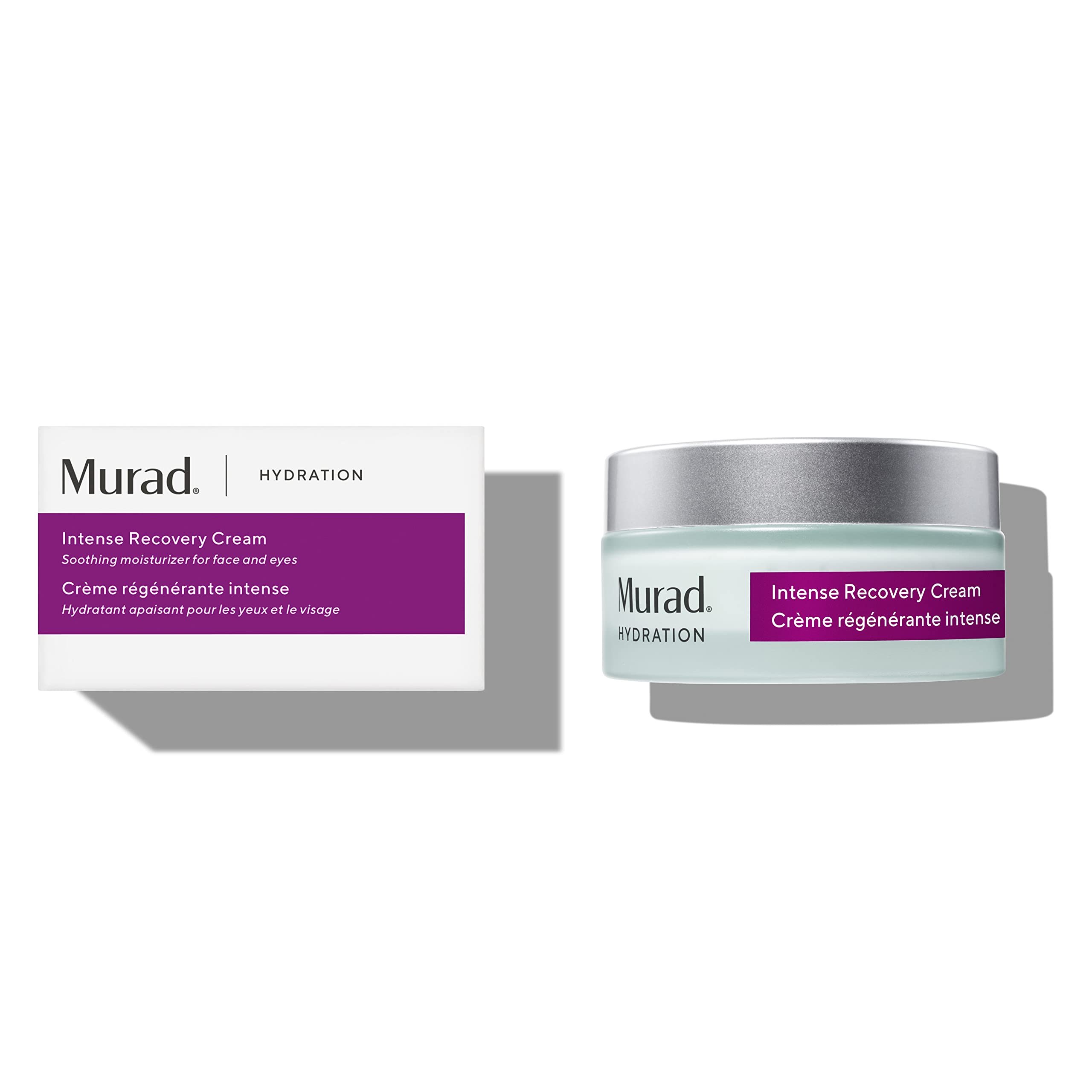 Crema De Recuperación Murad Hydration Intense 50 Ml Para Rostro Y Ojos - Venta Internacional.