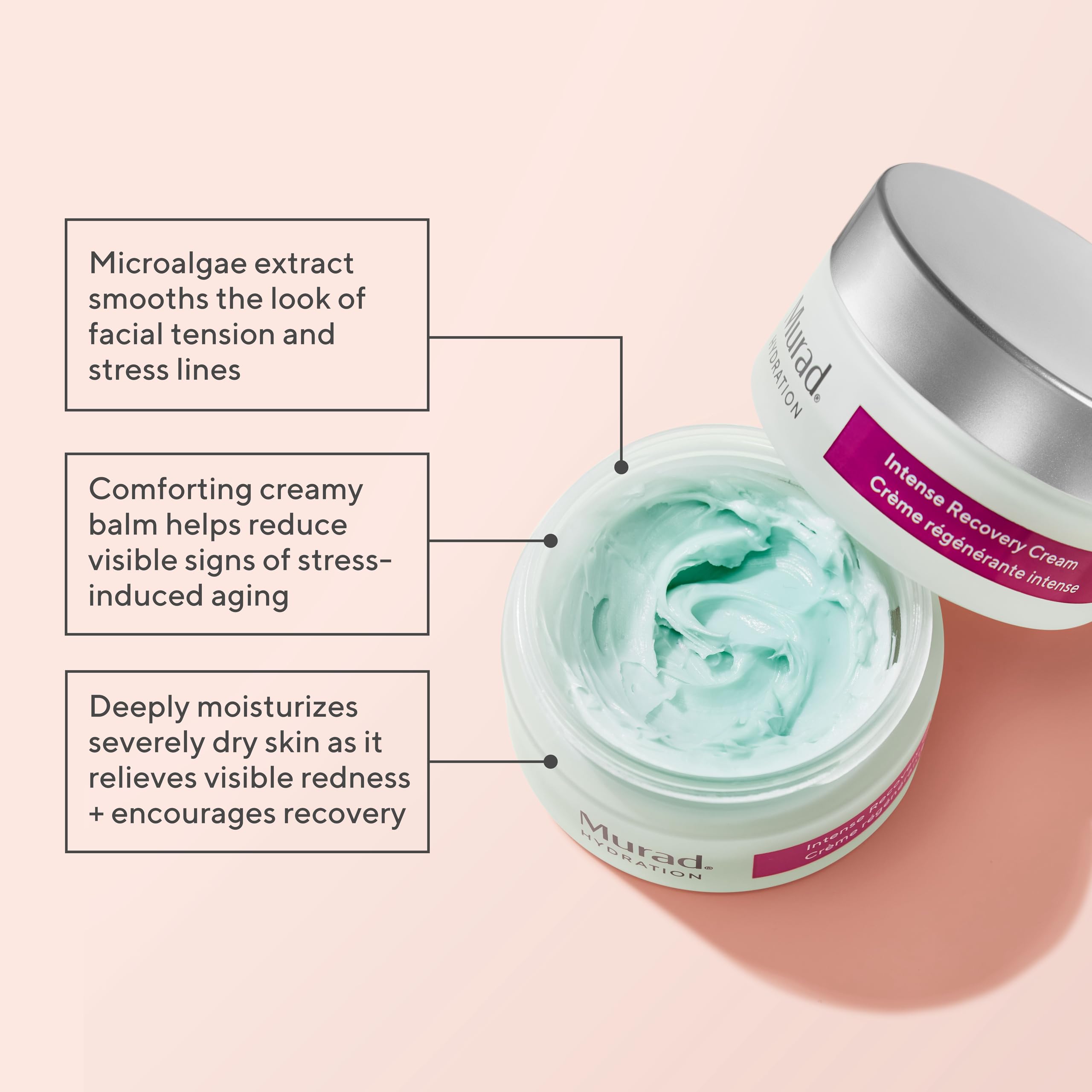 Foto 2 | Crema De Recuperación Murad Hydration Intense 50 Ml Para Rostro Y Ojos - Venta Internacional.