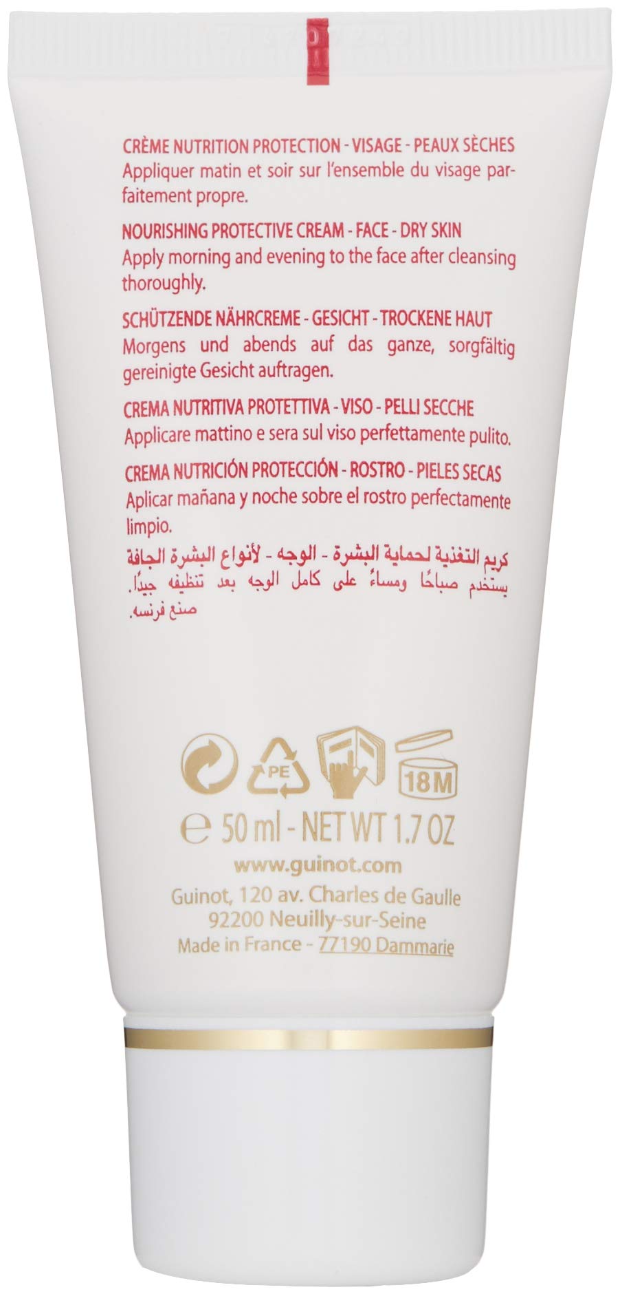 Foto 3 pulgar | Crema Hidratante Guinot Creme Nutri Confort 50ml - Venta Internacional.