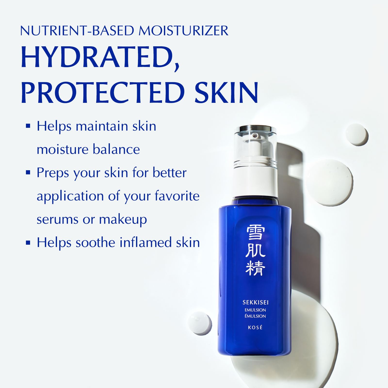Foto 3 pulgar | Emulsión Hidratante Facial Sekkisei, 140 Ml, Ligera - Venta Internacional.