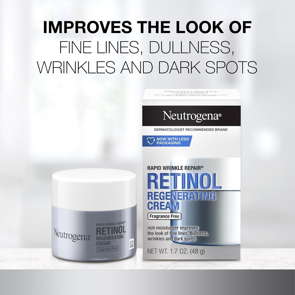 Foto 3 pulgar | Crema Hidratante Neutrogena Rapid Wrinkle Repair 50 Ml Con Retinol - Venta Internacional.