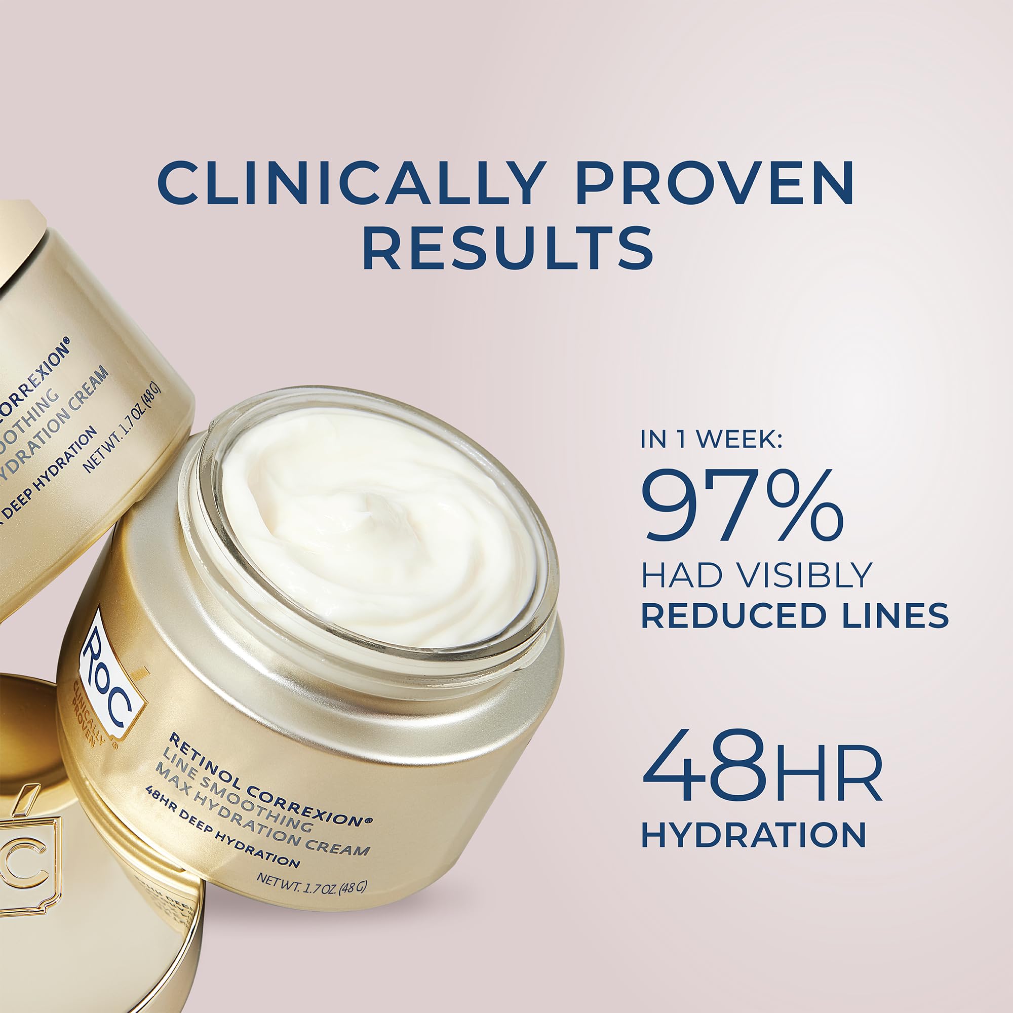 Foto 3 pulgar | Crema Hidratante Roc Retinol Correxion Max Daily Hydration 50 Ml - Venta Internacional.