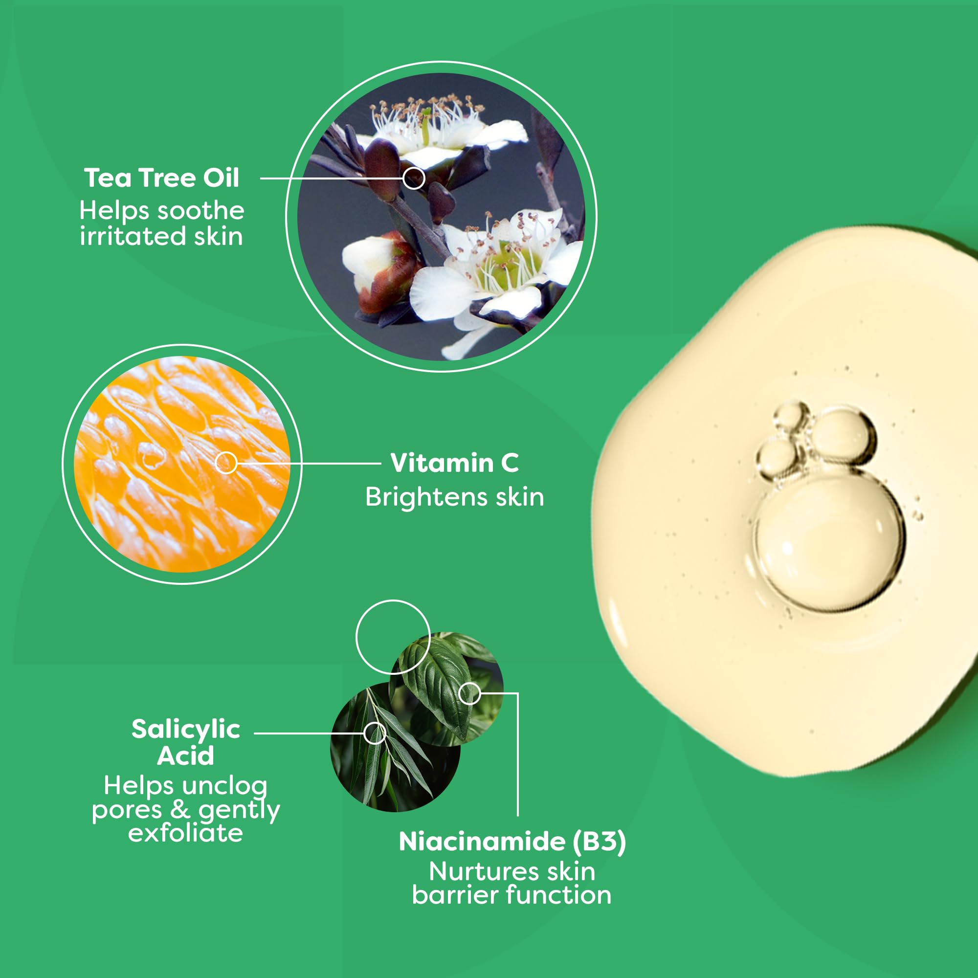 Foto 2 | Sérum Truskin De Aceite De Árbol De Té Para Acné Facial, 30 Ml, Con Ácido Salicílico - Venta Internacional.