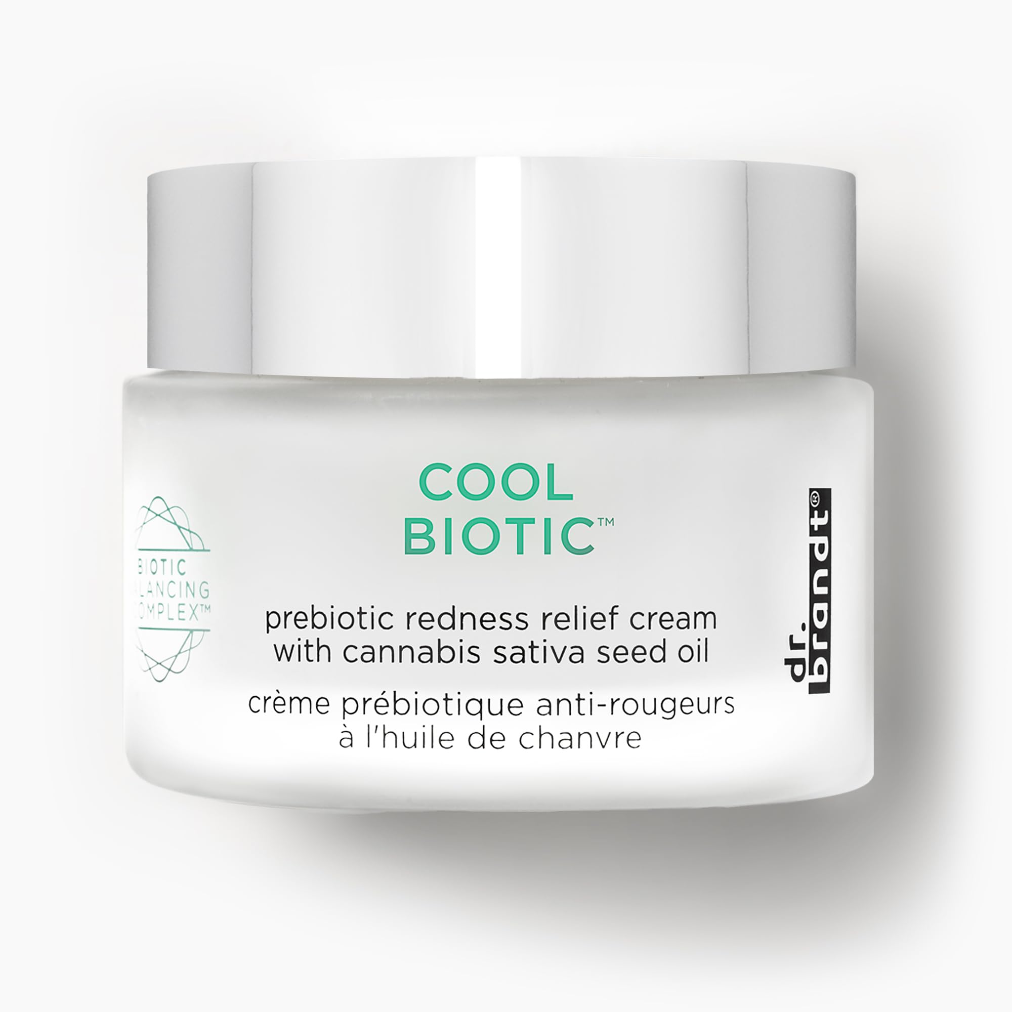 Crema Dr. Brandt Cool Biotic Prebiotic Para Aliviar El Enrojecimiento, 50 Ml - Venta Internacional.