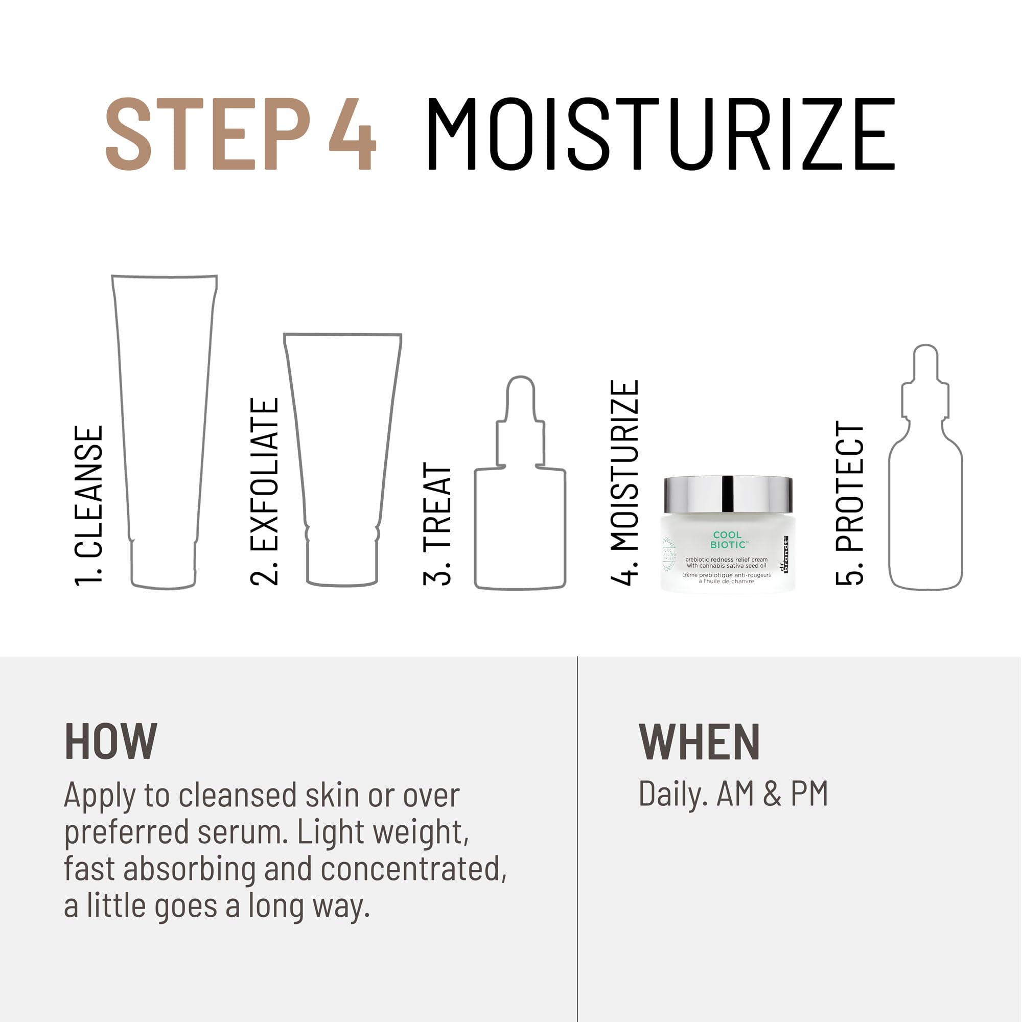 Foto 7 | Crema Dr. Brandt Cool Biotic Prebiotic Para Aliviar El Enrojecimiento, 50 Ml - Venta Internacional.