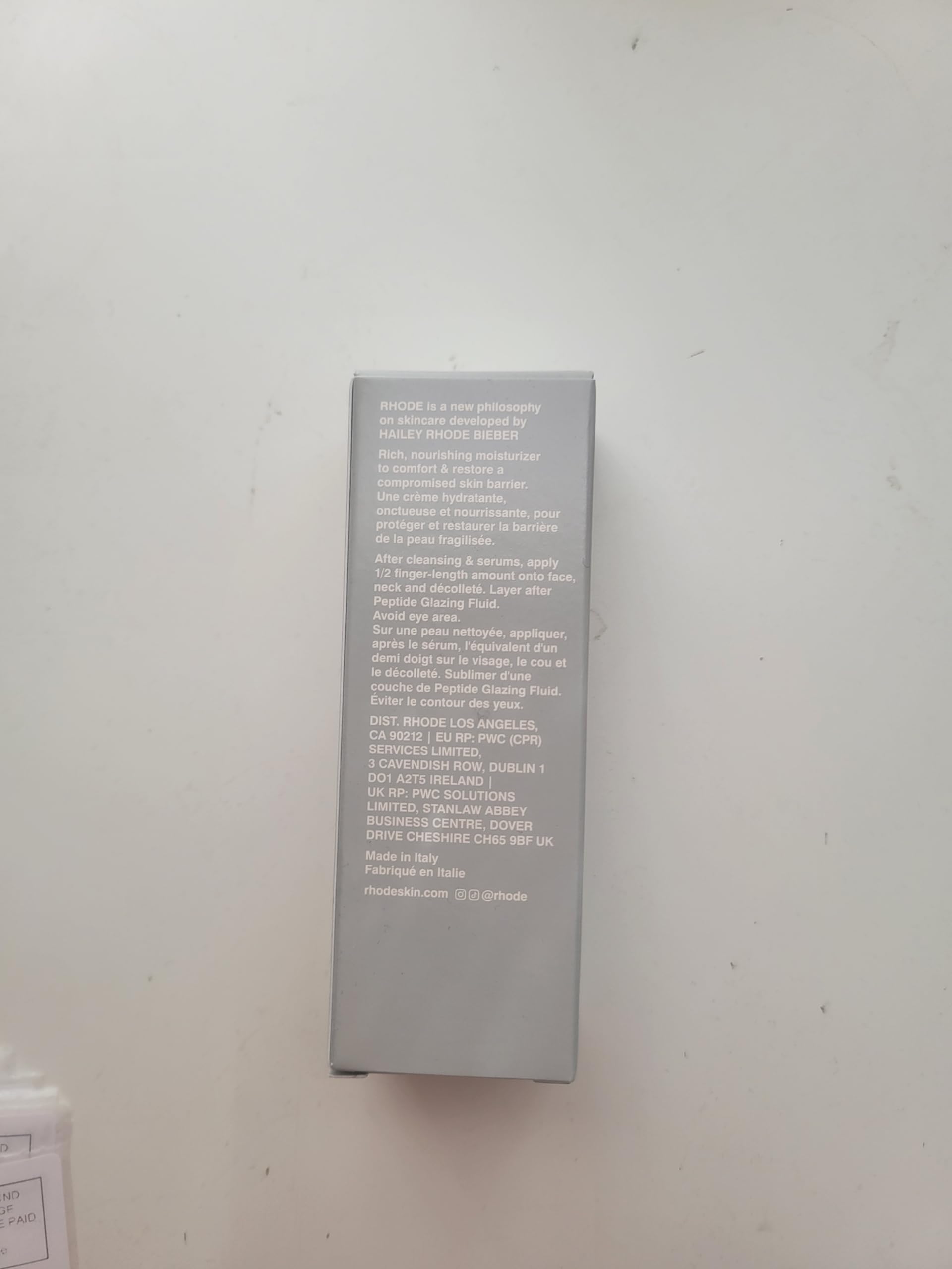 Foto 6 pulgar | Crema Restauradora Rhode Barrier, Hidratante Facial - Venta Internacional.