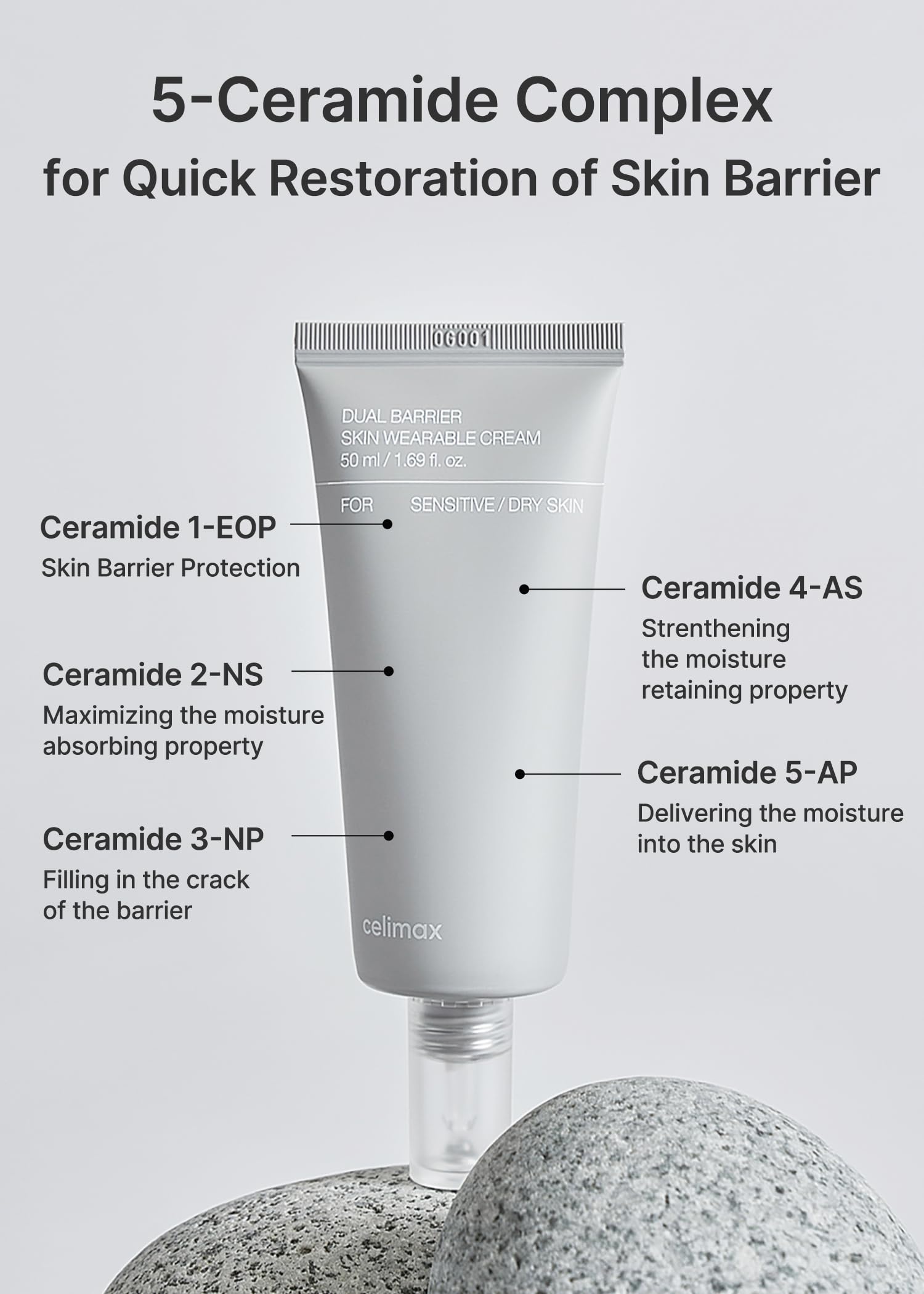 Foto 6 pulgar | Crema Hidratante Celimax Dual Barrier Skin Wearable, 50 Ml - Venta Internacional.