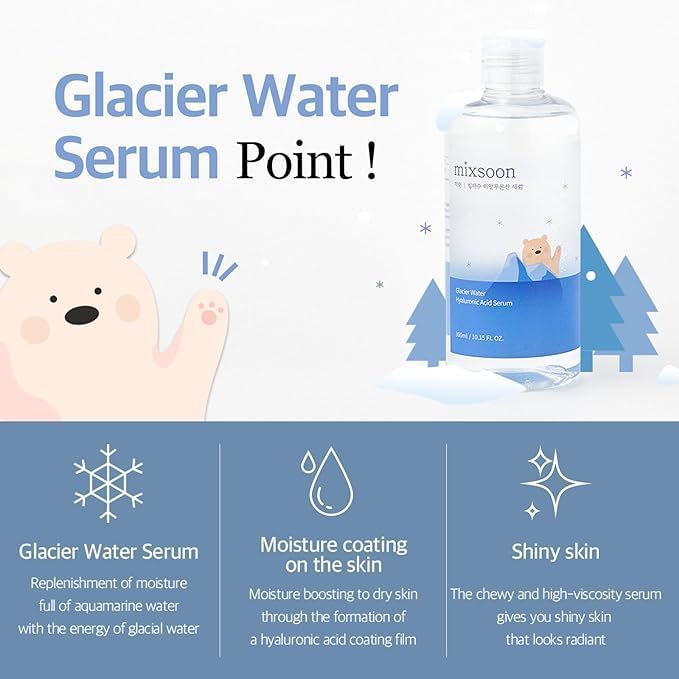 Foto 3 pulgar | Mezcla De Sérum Glacier Water Con Ácido Hialurónico 100 Ml - Venta Internacional.