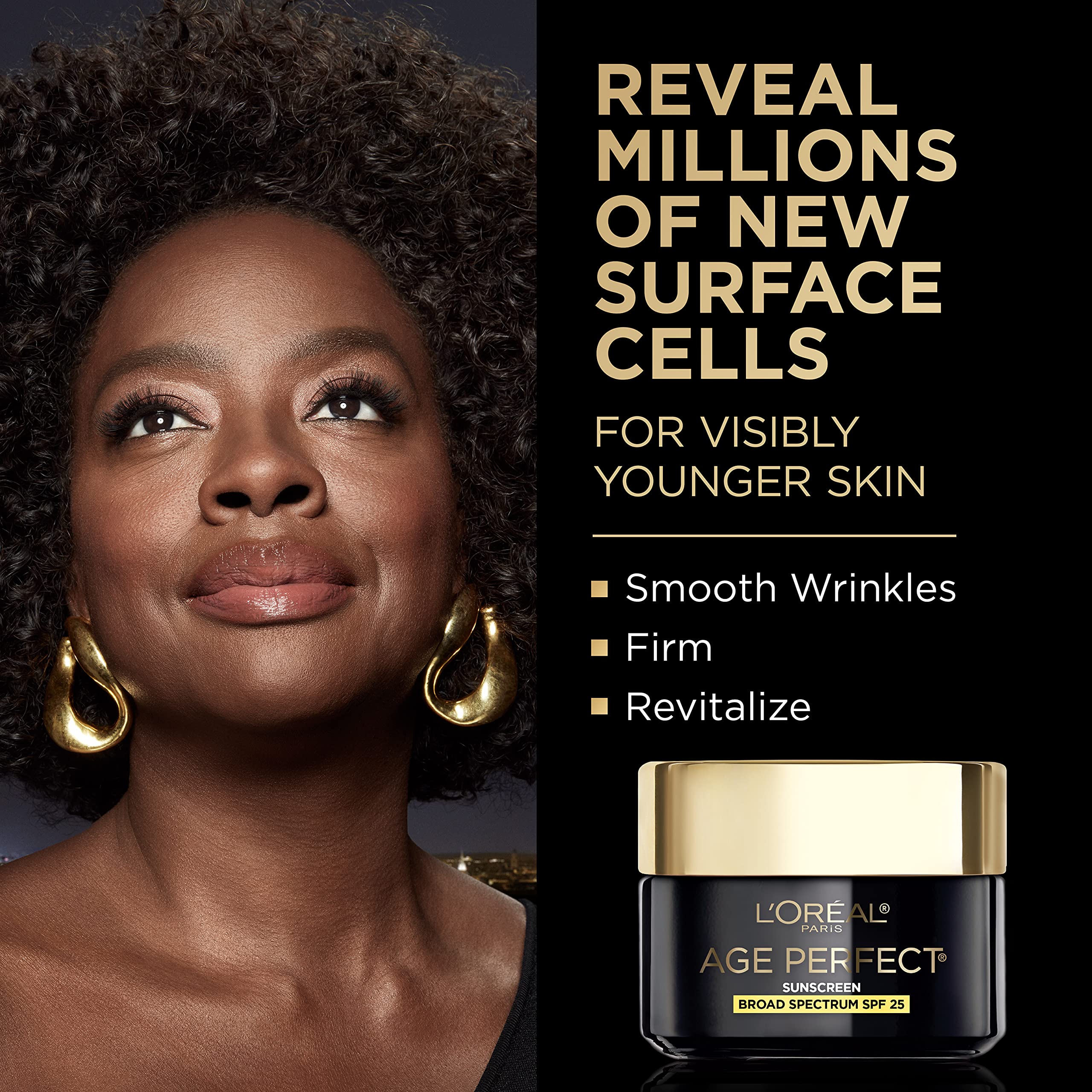 Foto 4 pulgar | Crema Hidratante L'oréal Paris Age Perfect Cell Renewal Spf 25 50 Ml - Venta Internacional.