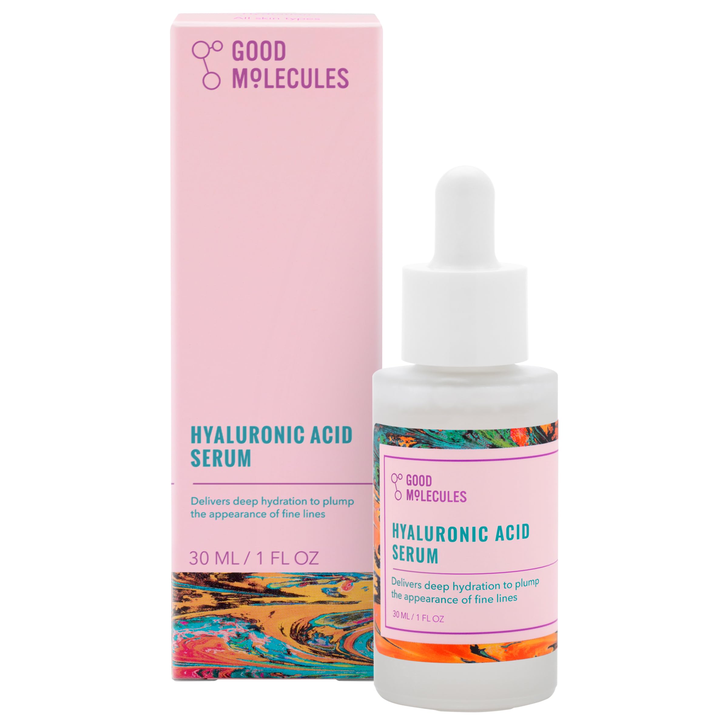 Serum Good Molecules Ácido Hialurónico 1% Ha 30 Ml - Venta Internacional.