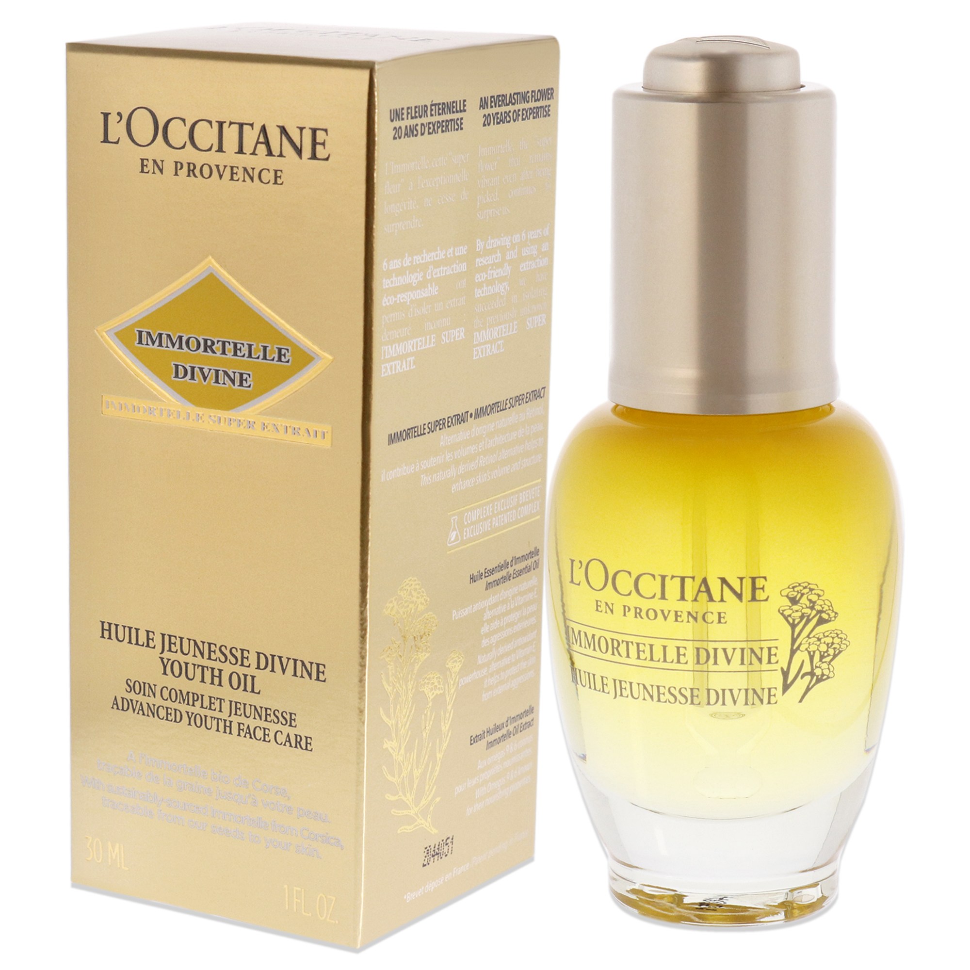 Foto 5 pulgar | Aceite Juvenil Loccitane Immortelle Divine 30 Ml Para Unisex - Venta Internacional.