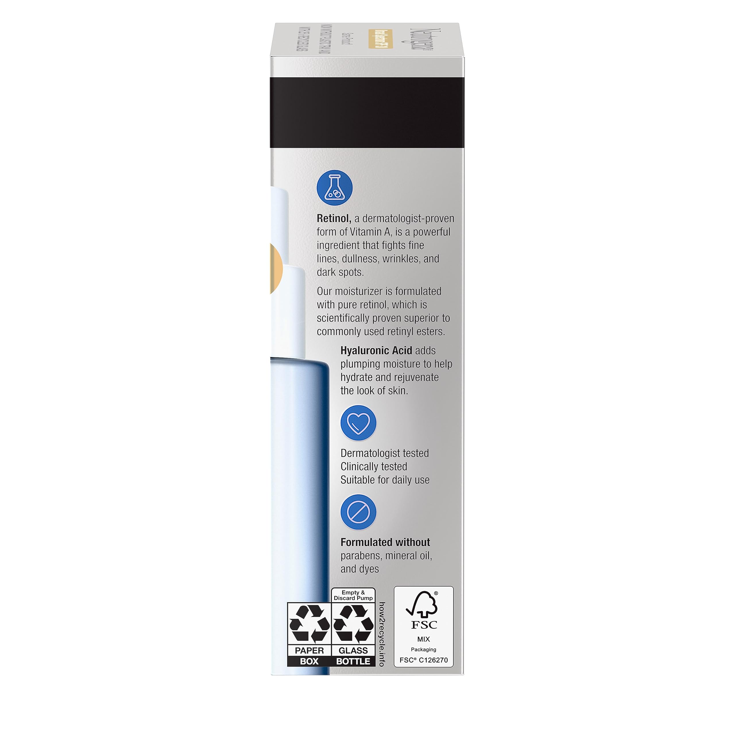 Foto 3 | Crema Hidratante Neutrogena Rapid Wrinkle Repair Retinol Spf30 30 30 Ml - Venta Internacional.