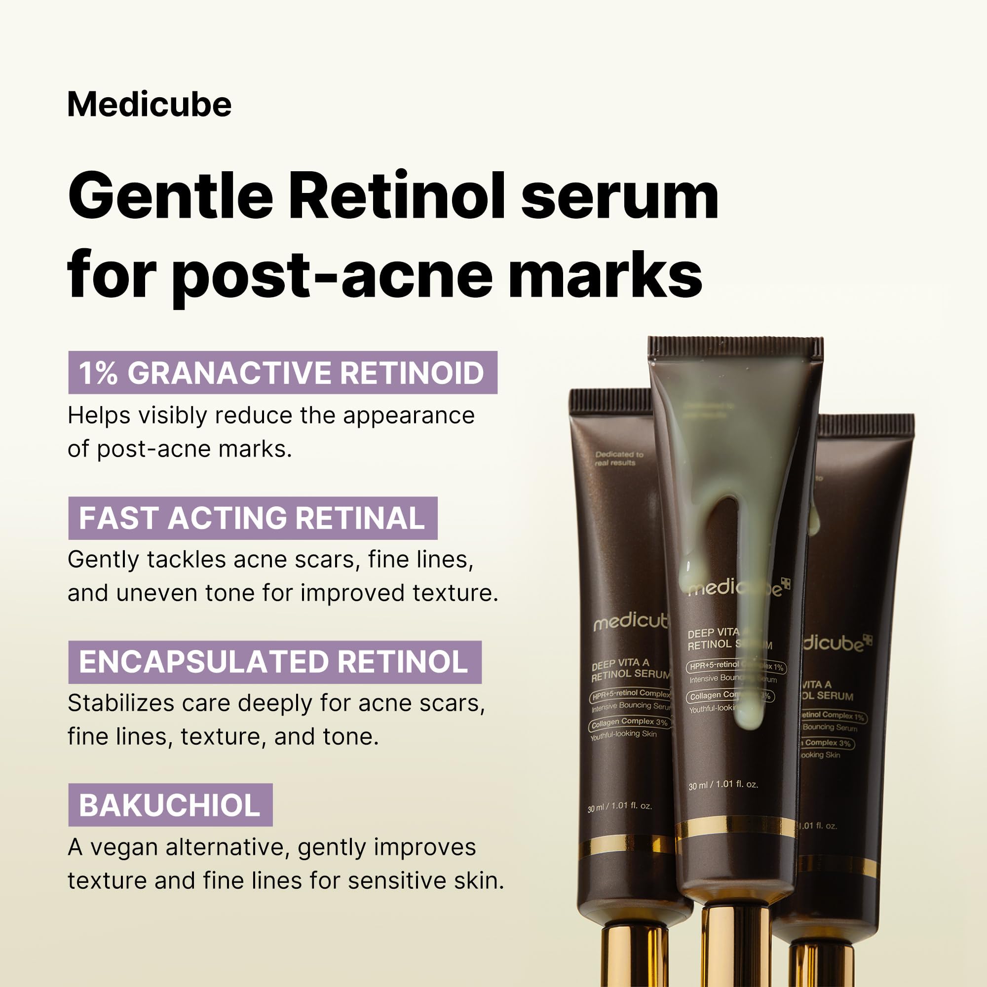 Foto 5 pulgar | Serum Medicube Deep Reviving Bakuchiol Retinol 4ª Generación - Venta Internacional.