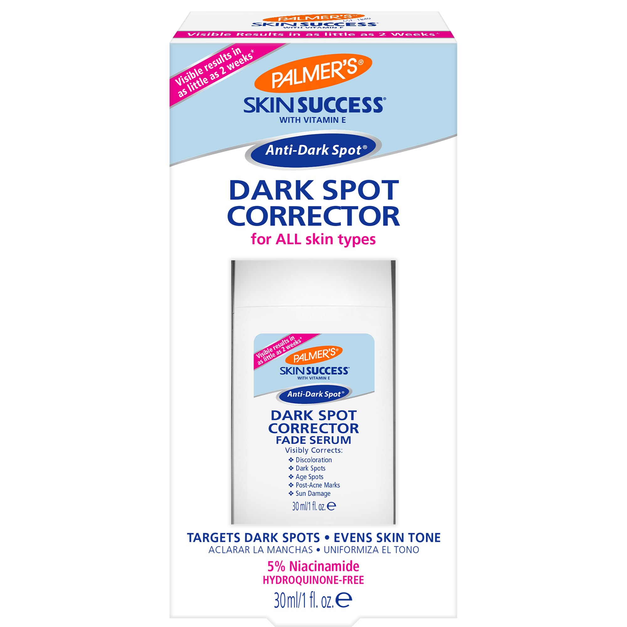 Corrector De Manchas Oscuras Serum Palmer's Skin Success 30 Ml - Venta Internacional.