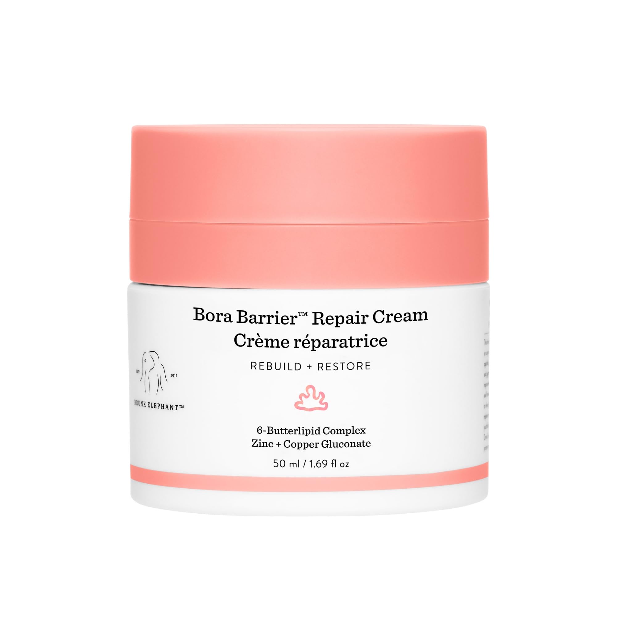 Crema Hidratante Drunk Elephant Bora Barrier Repair Cream 50 Ml - Venta Internacional.