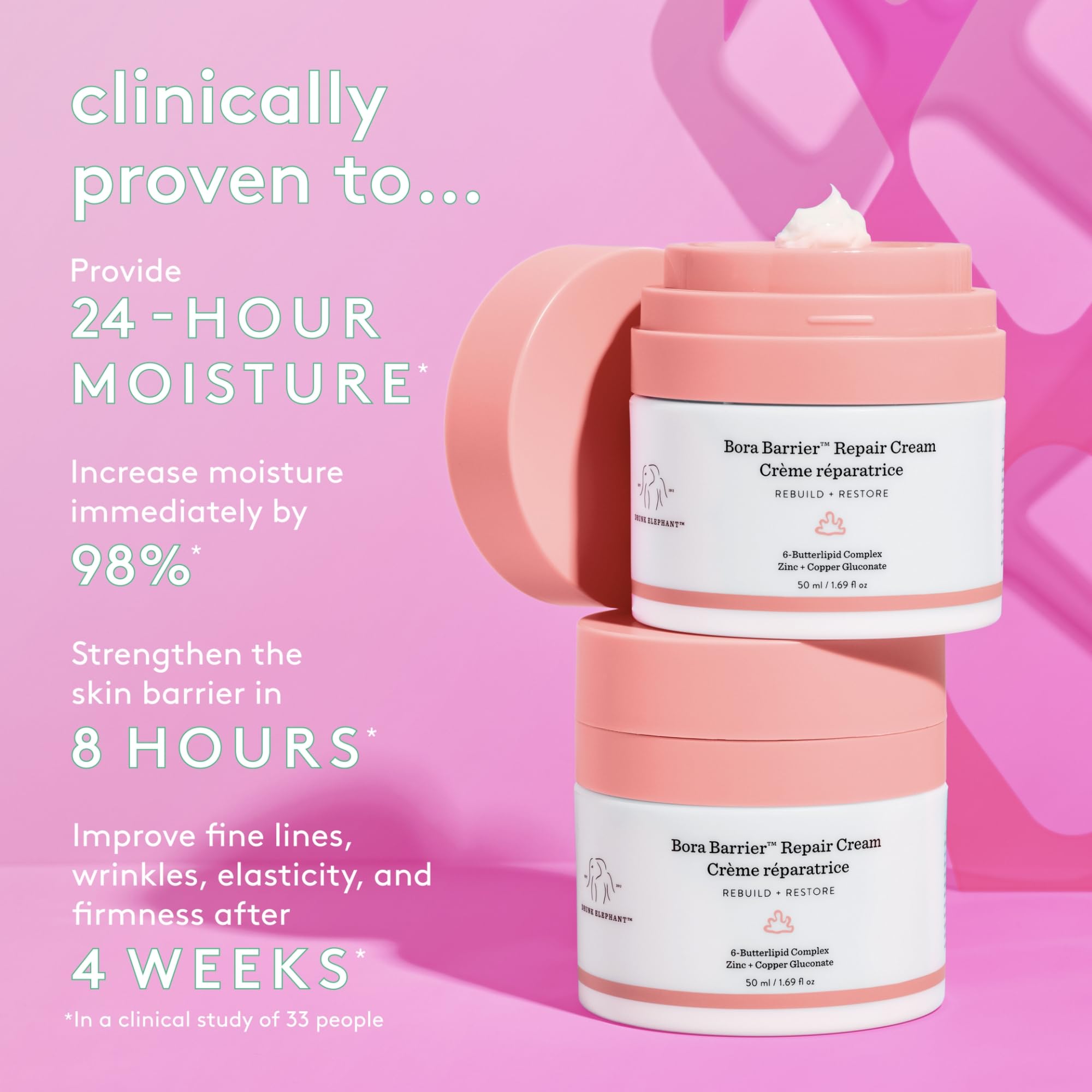 Foto 4 pulgar | Crema Hidratante Drunk Elephant Bora Barrier Repair Cream 50 Ml - Venta Internacional.