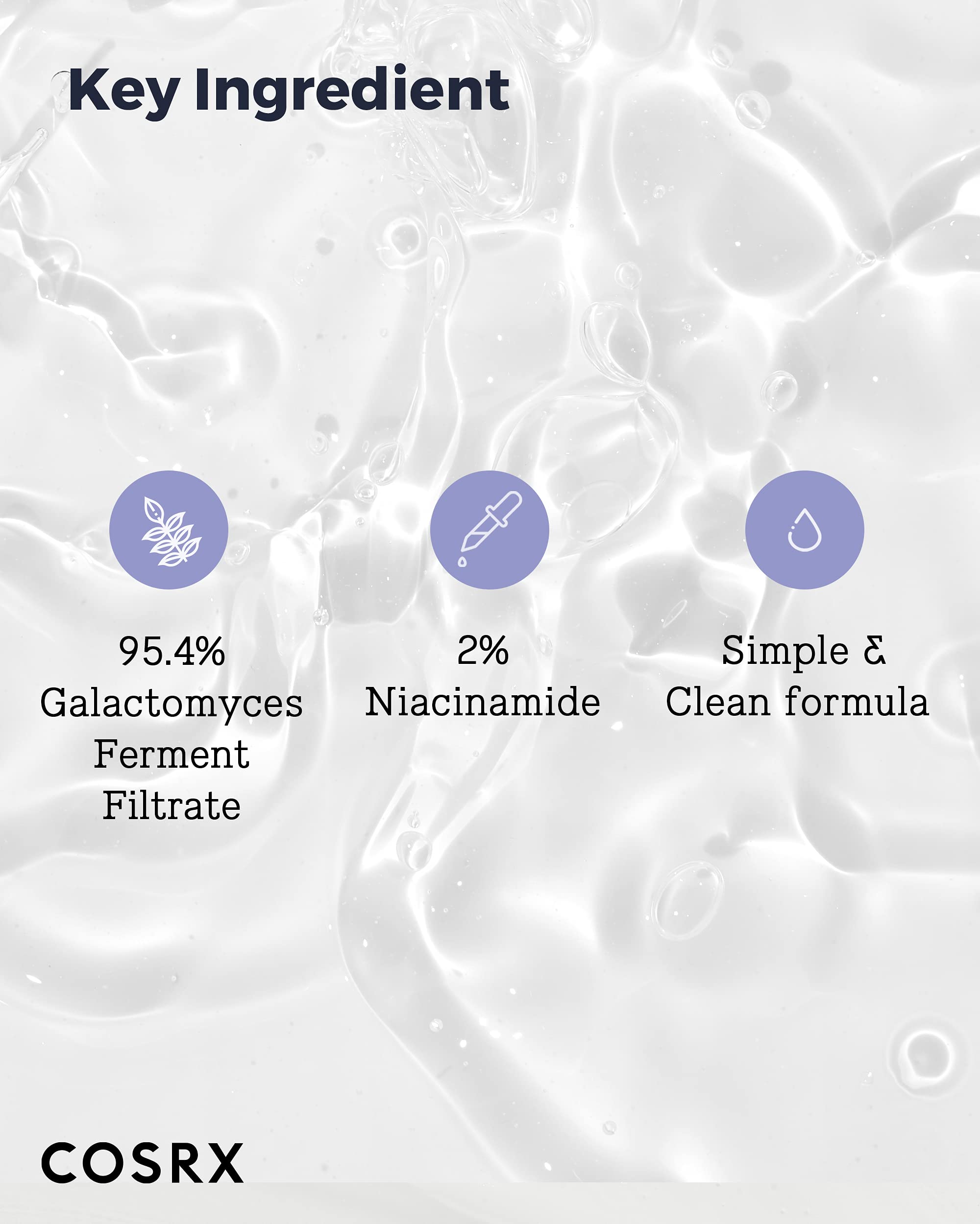Foto 5 pulgar | Esencia Facial Cosrx Galactomyces 95% Con 2% De Niacinamida 100 Ml - Venta Internacional.