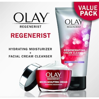 Foto 2 | Paquete Doble Para El Cuidado De La Piel Olay Regenerist De 150 Ml Y Crema De 50 Ml - Venta Internacional.