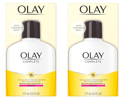 Foto 1 | Loción Hidratante Olay Complete Para Todo El Día Con Spf 15 180 Ml (x2) - Venta Internacional.