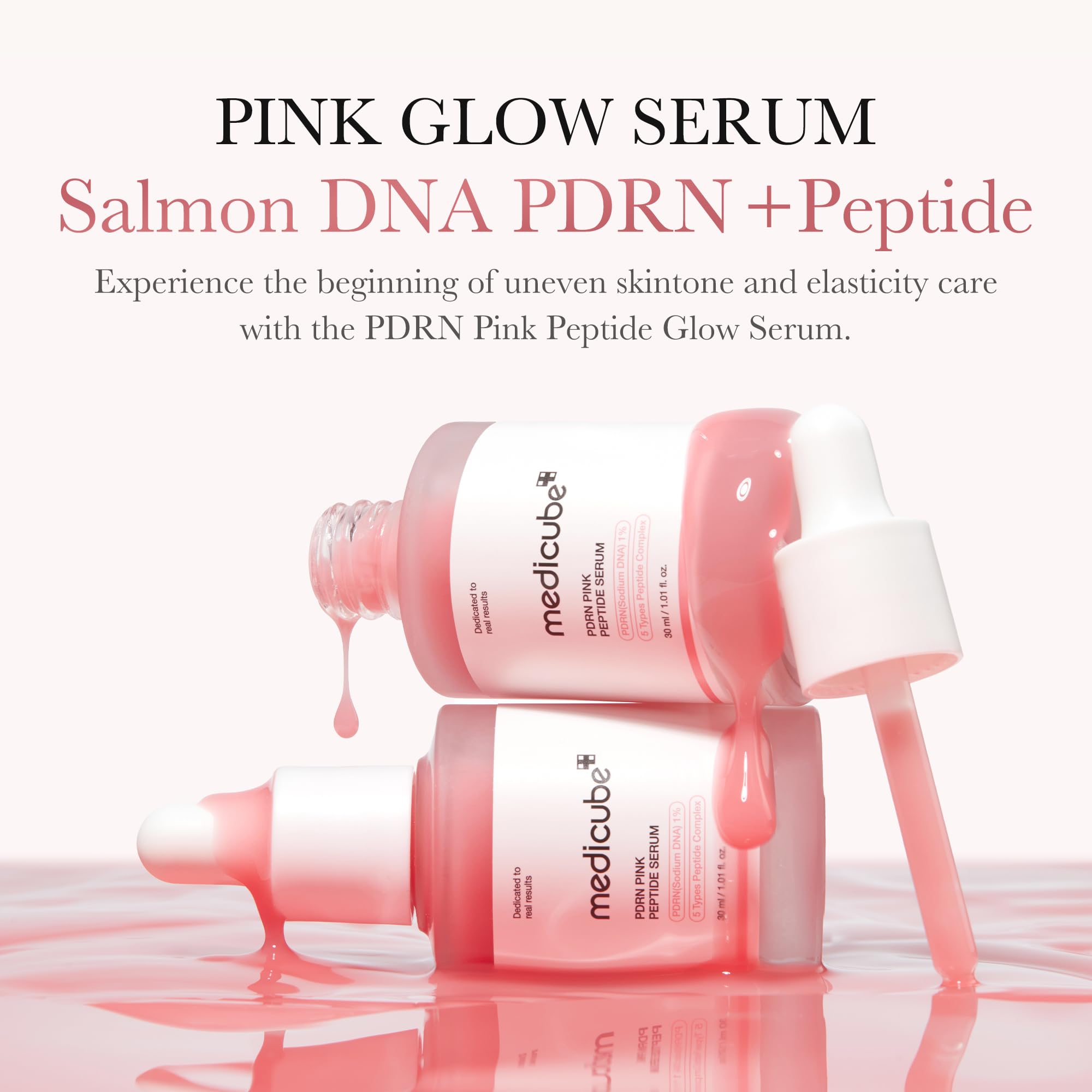 Foto 4 pulgar | Sérum Medicube, Adn De Salmón, Pdrn, Péptido Rosa, 30 Ml - Venta Internacional.