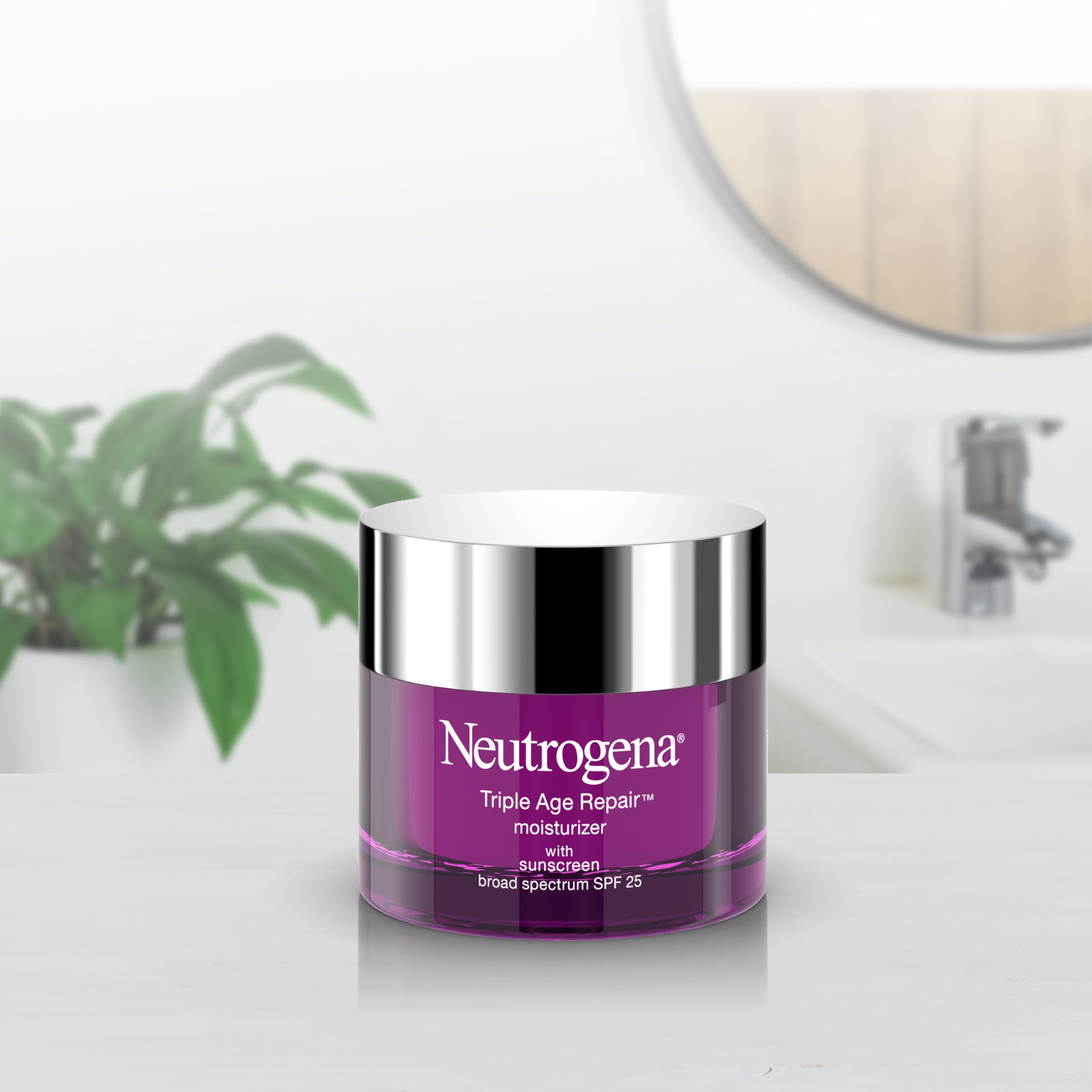 Foto 7 pulgar | Crema Hidratante Neutrogena Triple Age Repair Spf 25 50 Ml - Venta Internacional.