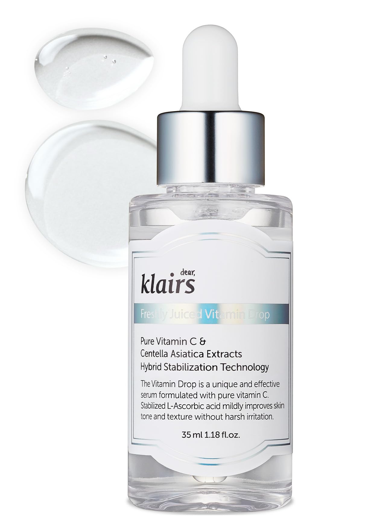 [suero] Gota De Vitamina Recién Exprimida De Dearklairs, 35 Ml, 5% De Vitamina C - Venta Internacional.