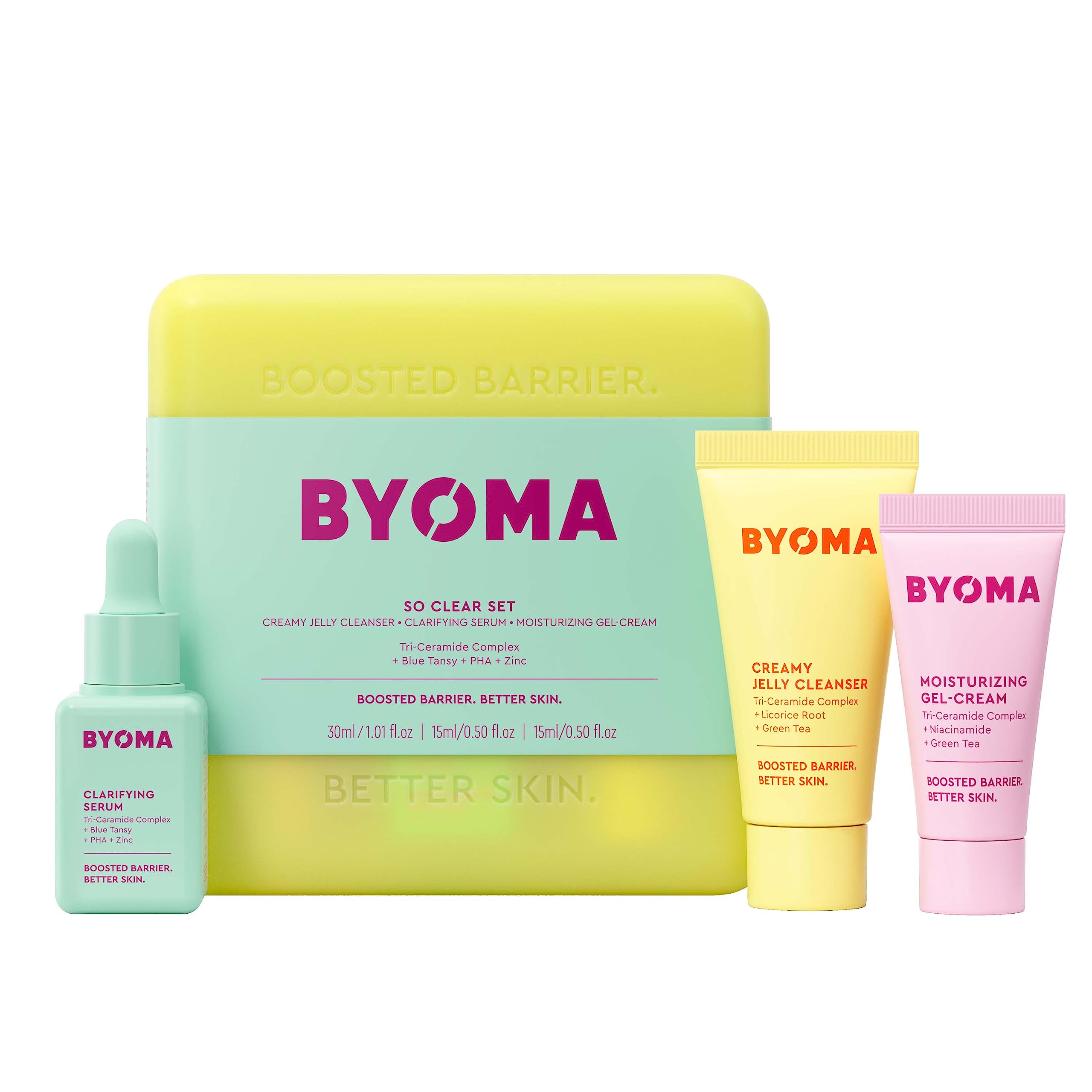 Foto 1 | Set De Cuidado De La Piel Byoma So Clear Barrier Repara La Piel Propensa Al Acné - Venta Internacional.