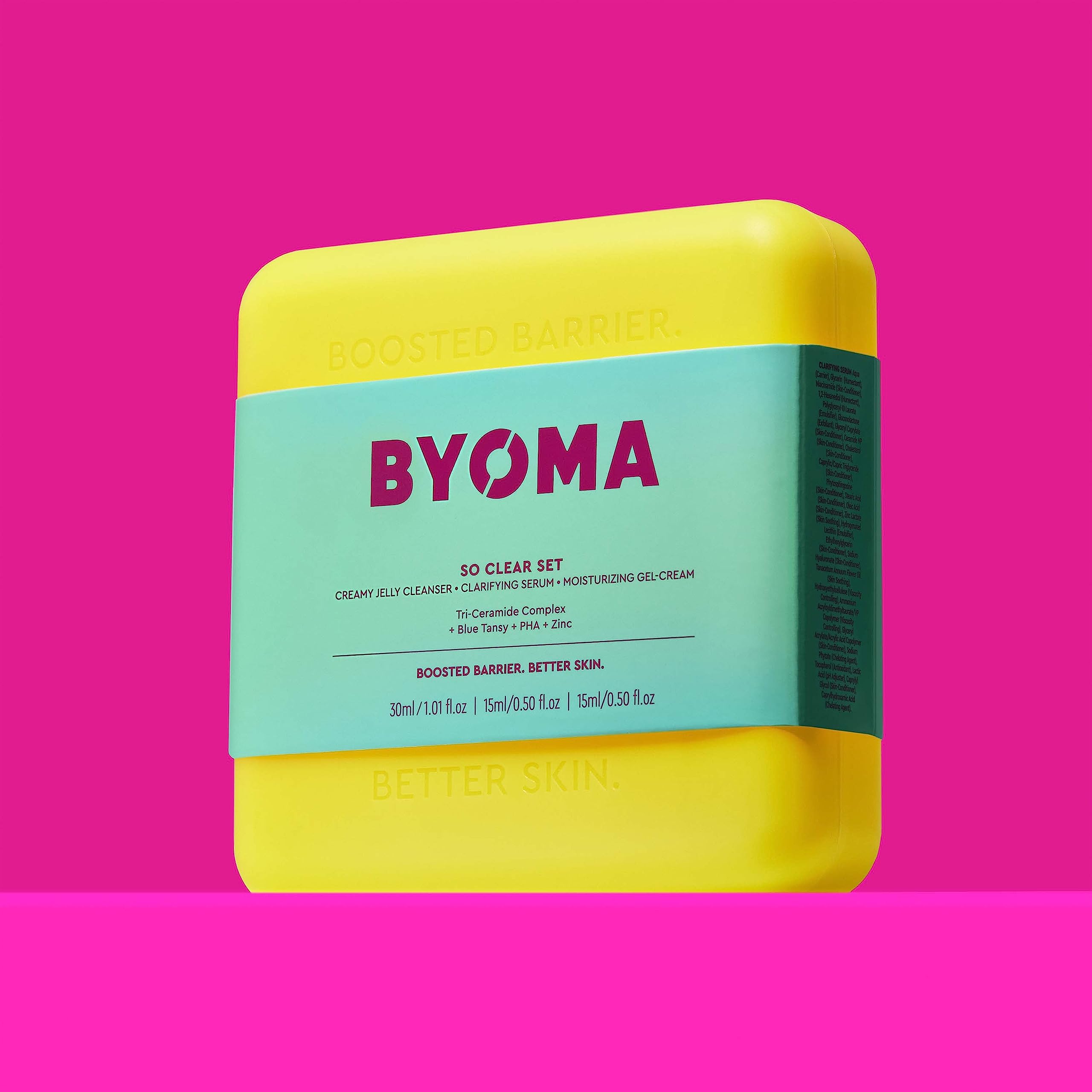 Foto 3 | Set De Cuidado De La Piel Byoma So Clear Barrier Repara La Piel Propensa Al Acné - Venta Internacional.