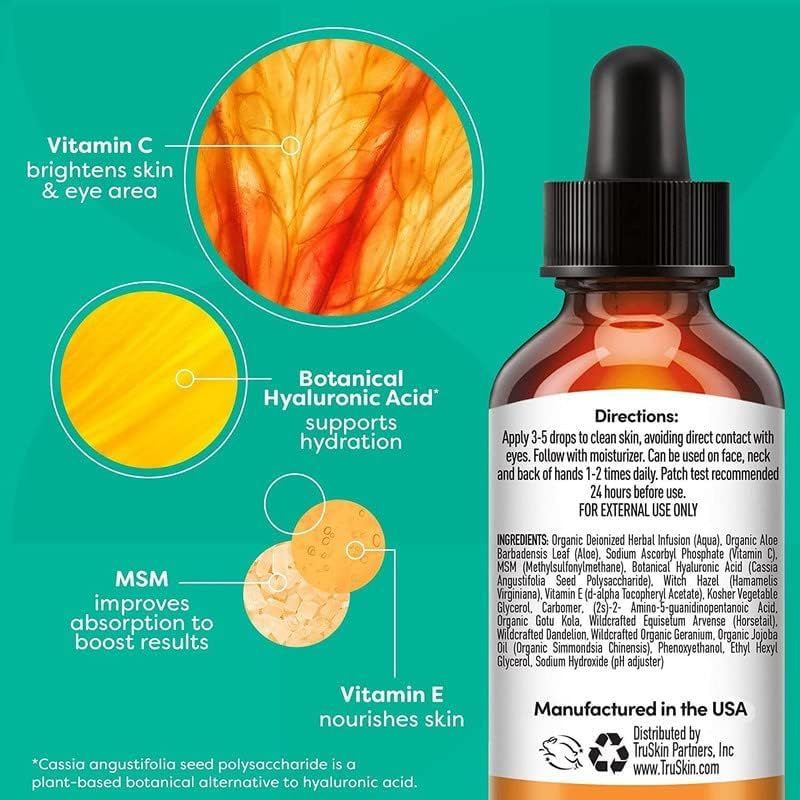 Foto 4 pulgar | Set Para El Cuidado De La Piel Truskin Face Serum Trio, Ácido Hialurónico, Vitamina C Y Retinol - Venta Internacional.