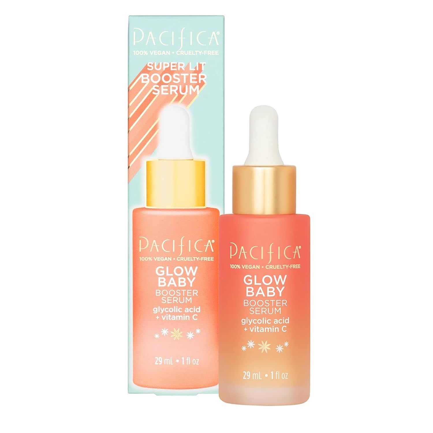 Foto 2 pulgar | Sérum Pacifica Beauty Glow Baby Booster 30 Ml De Vitamina C - Venta Internacional.