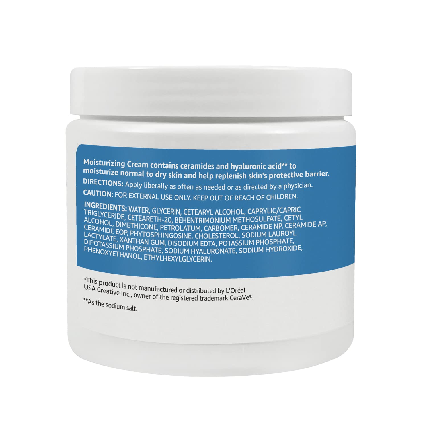 Foto 3 pulgar | Crema Hidratante Amazon Basics Para Rostro Y Piel Seca, 480 Ml, Paquete De 2 - Venta Internacional.