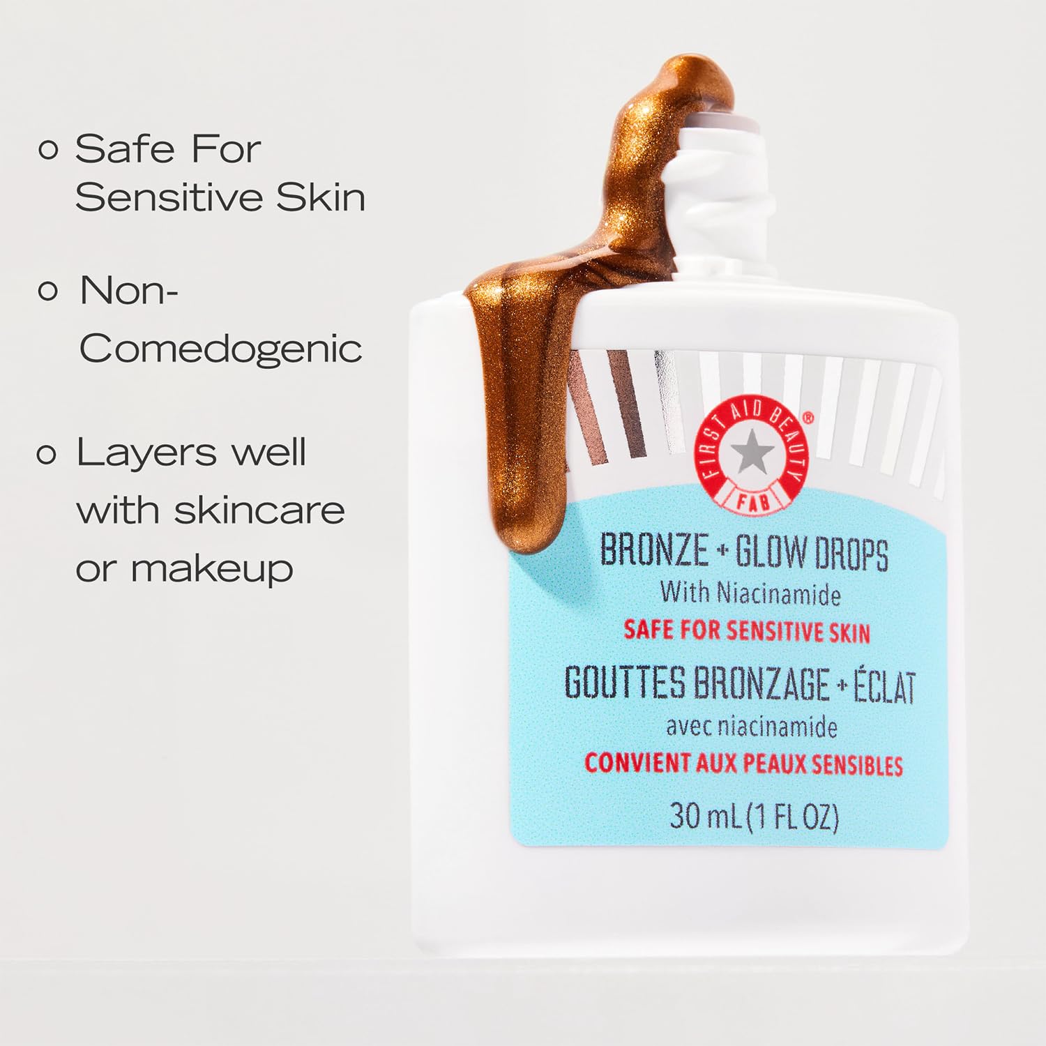 Foto 6 pulgar | Sérum Facial First Aid Beauty Bronze + Glow Con Niacinamida 30 Ml - Venta Internacional.