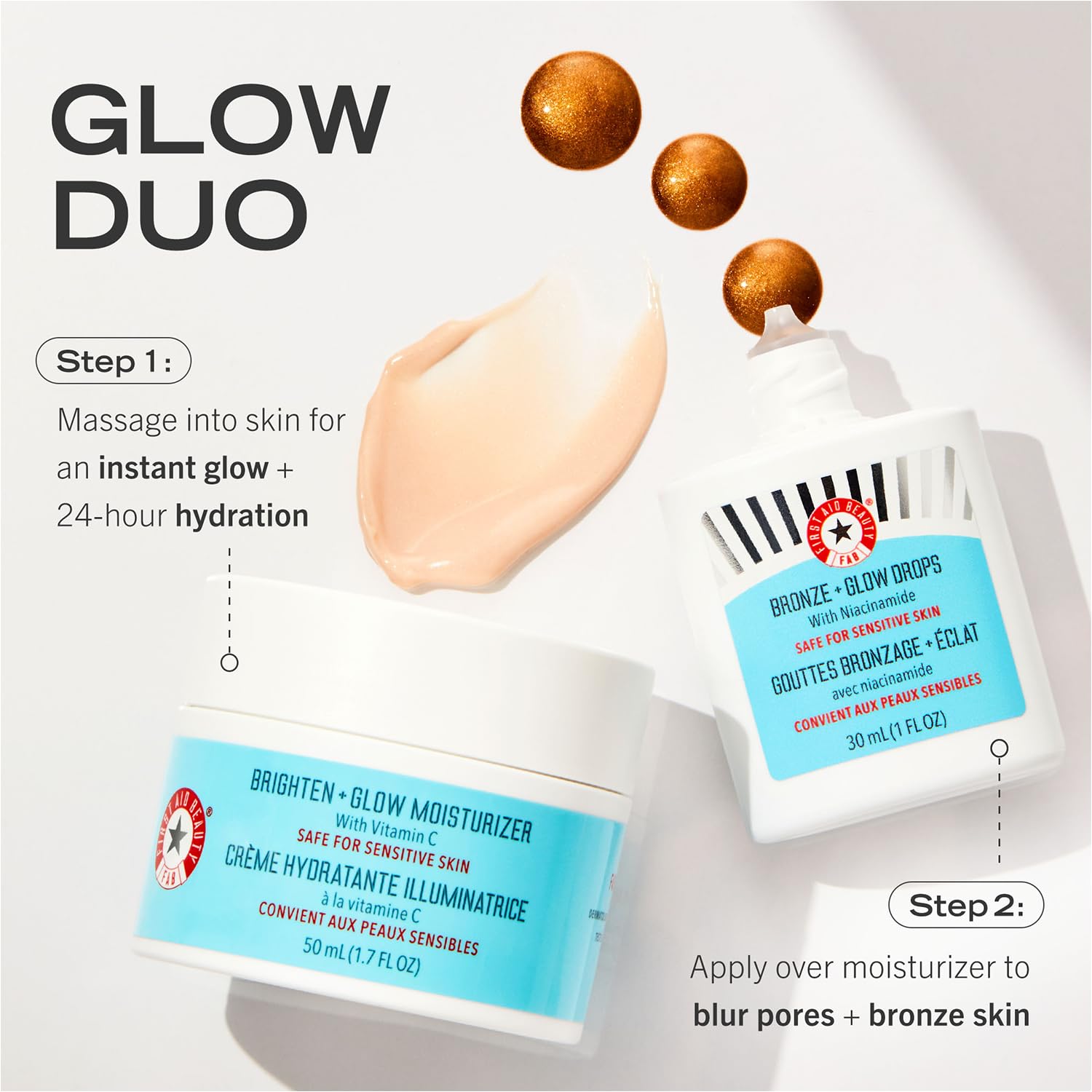 Foto 8 pulgar | Sérum Facial First Aid Beauty Bronze + Glow Con Niacinamida 30 Ml - Venta Internacional.