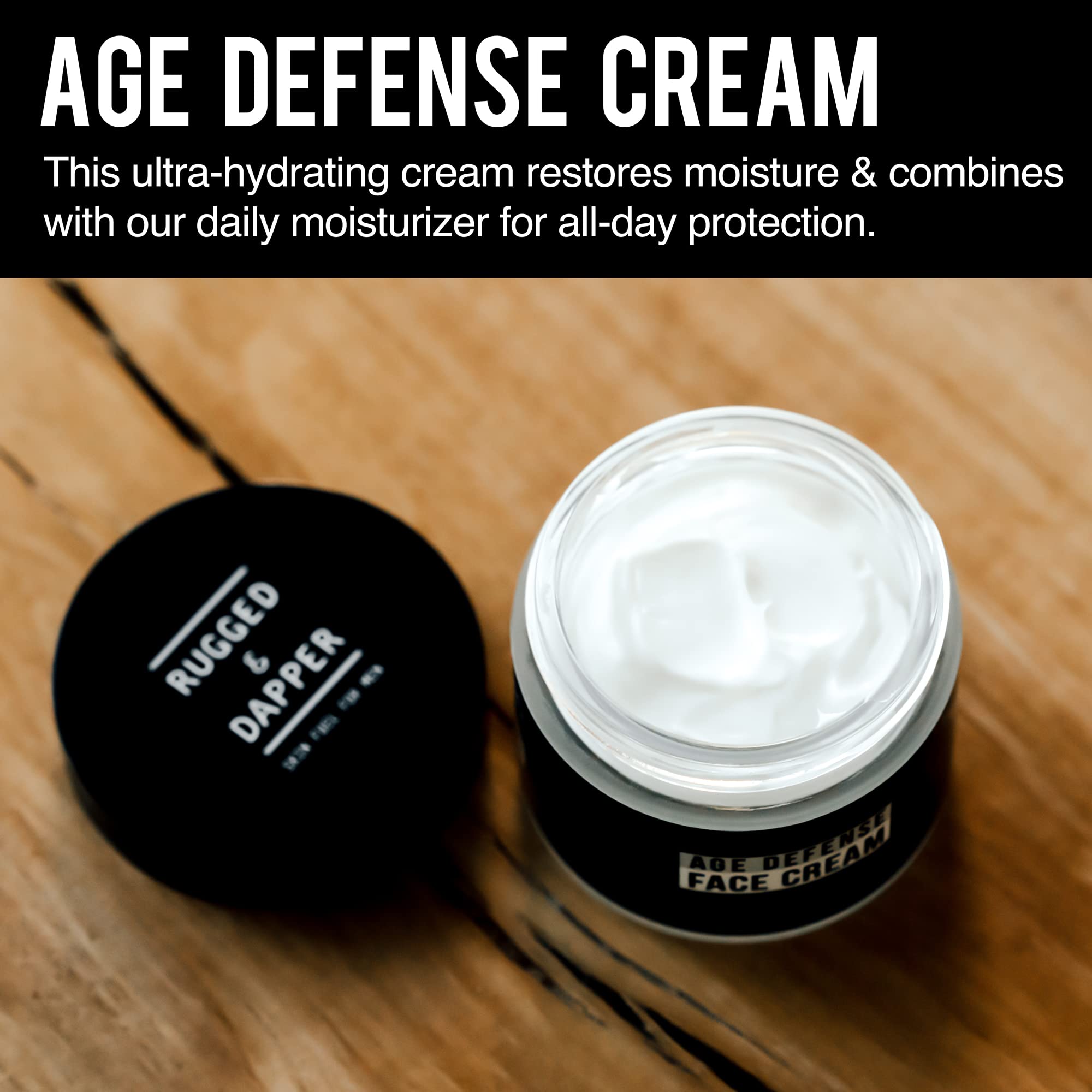 Foto 3 pulgar | Crema Facial Rugged & Dapper Antienvejecimiento Para Hombre 60 Ml - Venta Internacional.