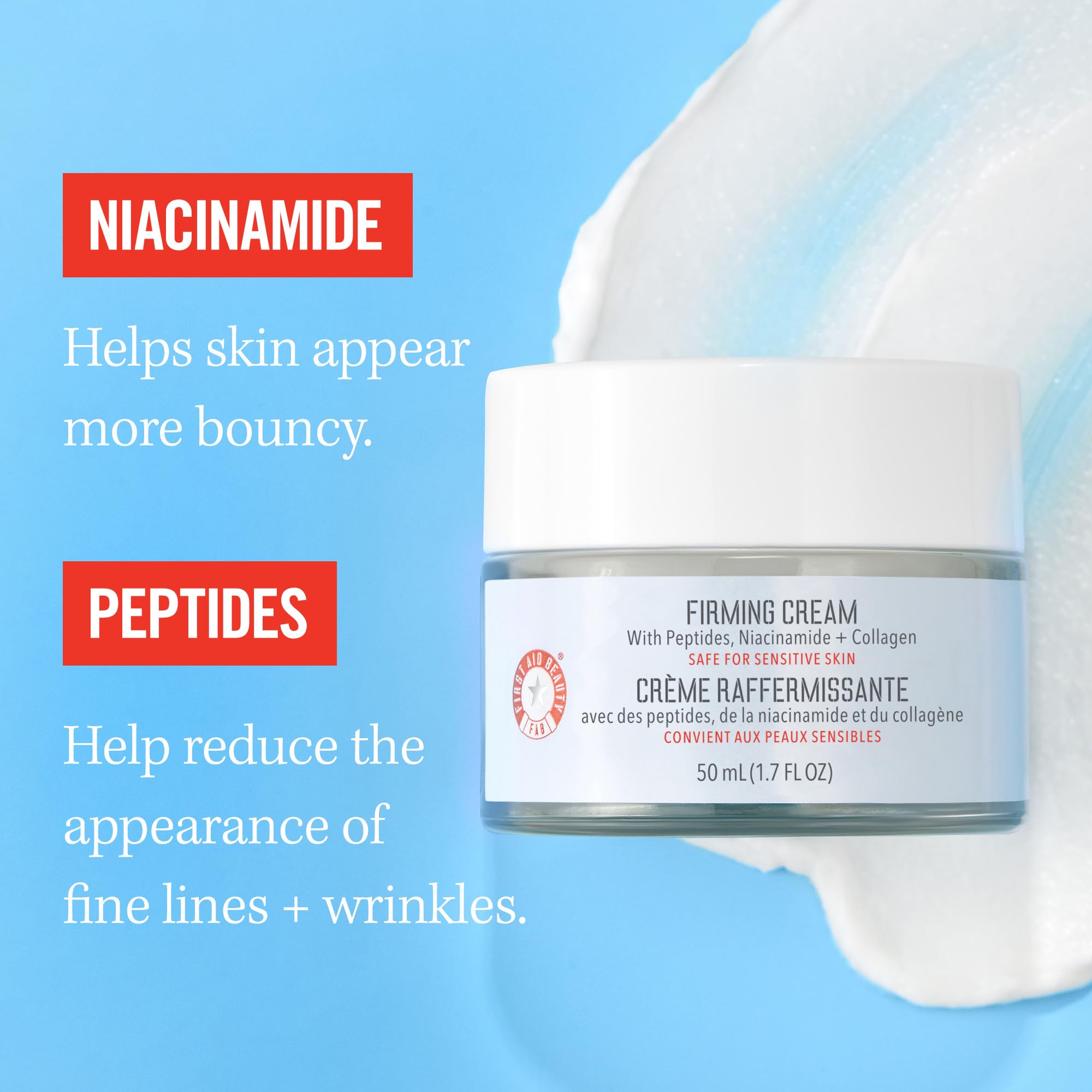 Foto 6 pulgar | Crema Hidratante De Colágeno Reafirmante First Aid Beauty, 50 Ml - Venta Internacional.