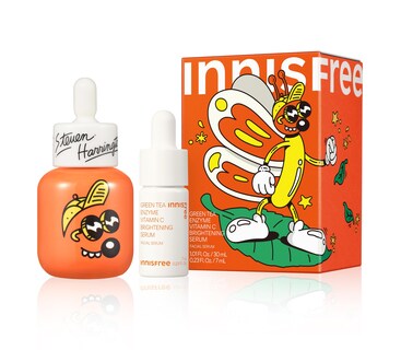 Foto 1 | Set De Sérum Innisfree X Steven Harrington Con Vitamina C Y Té Verde - Venta Internacional.