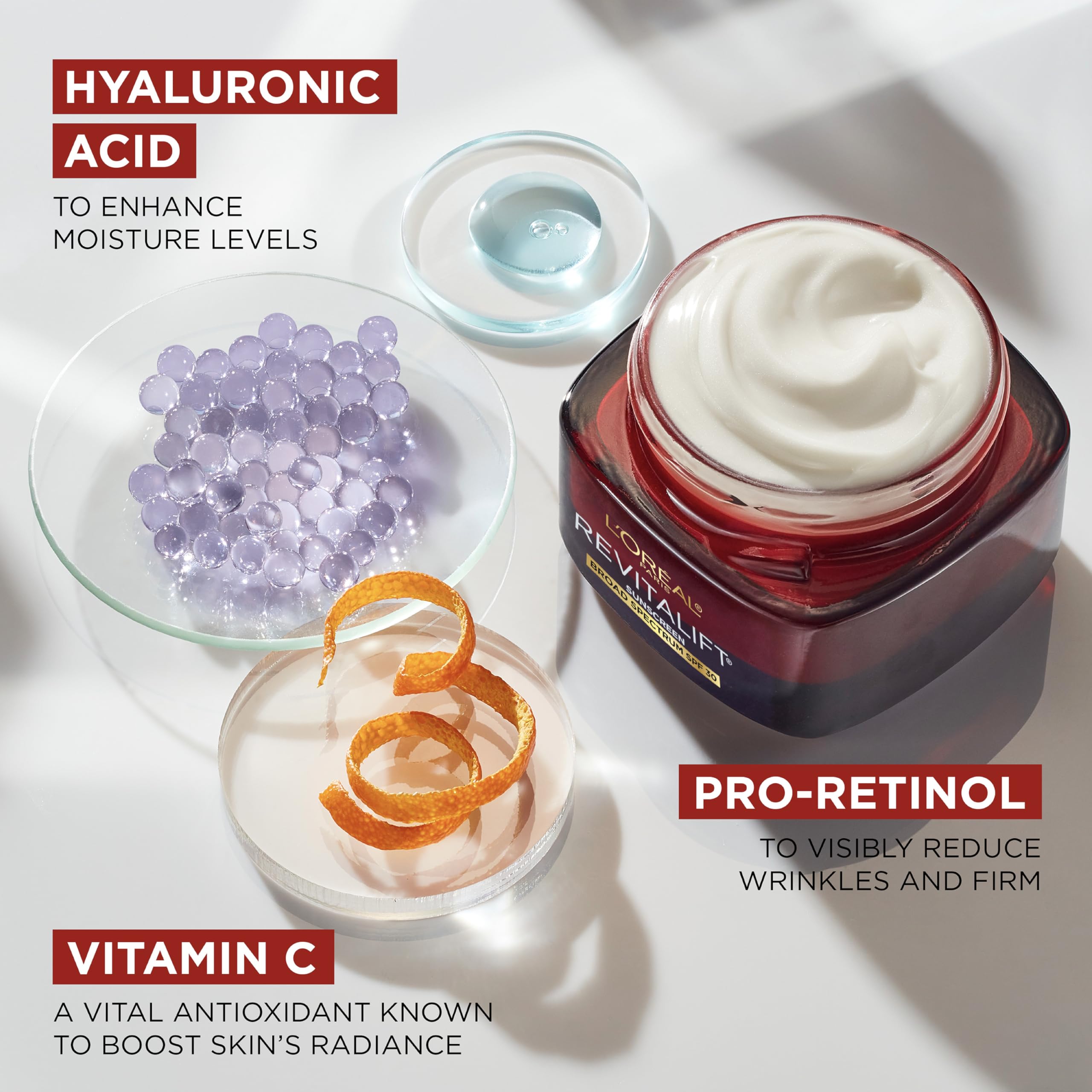 Foto 5 pulgar | Crema Hidratante L'oreal Paris Revitalift Triple Power Spf30, 1 Kit - Venta Internacional.