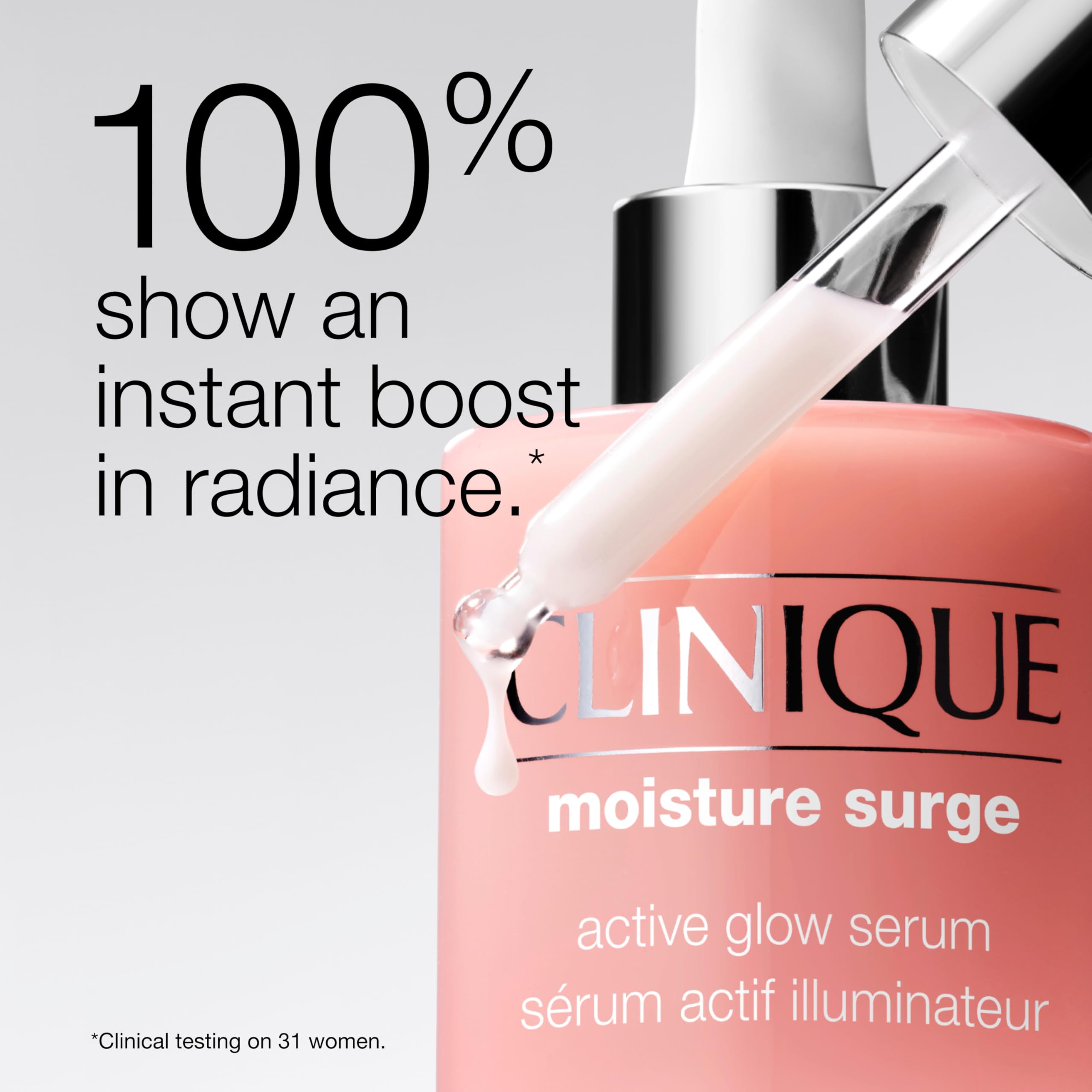 Foto 7 pulgar | Sérum Clinique Moisture Surge Active Glow De 30 Ml De Ácido Hialurónico - Venta Internacional.
